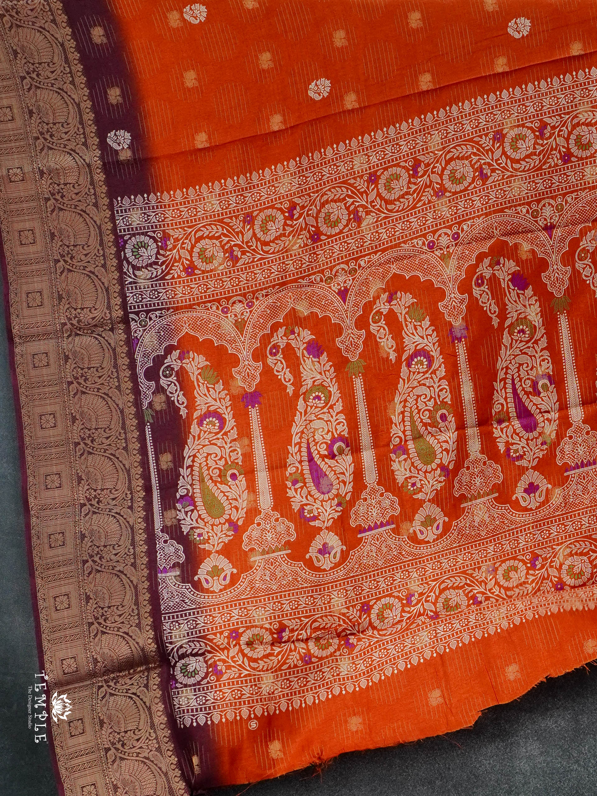 Sungudi Cotton Saree | TTDS2979