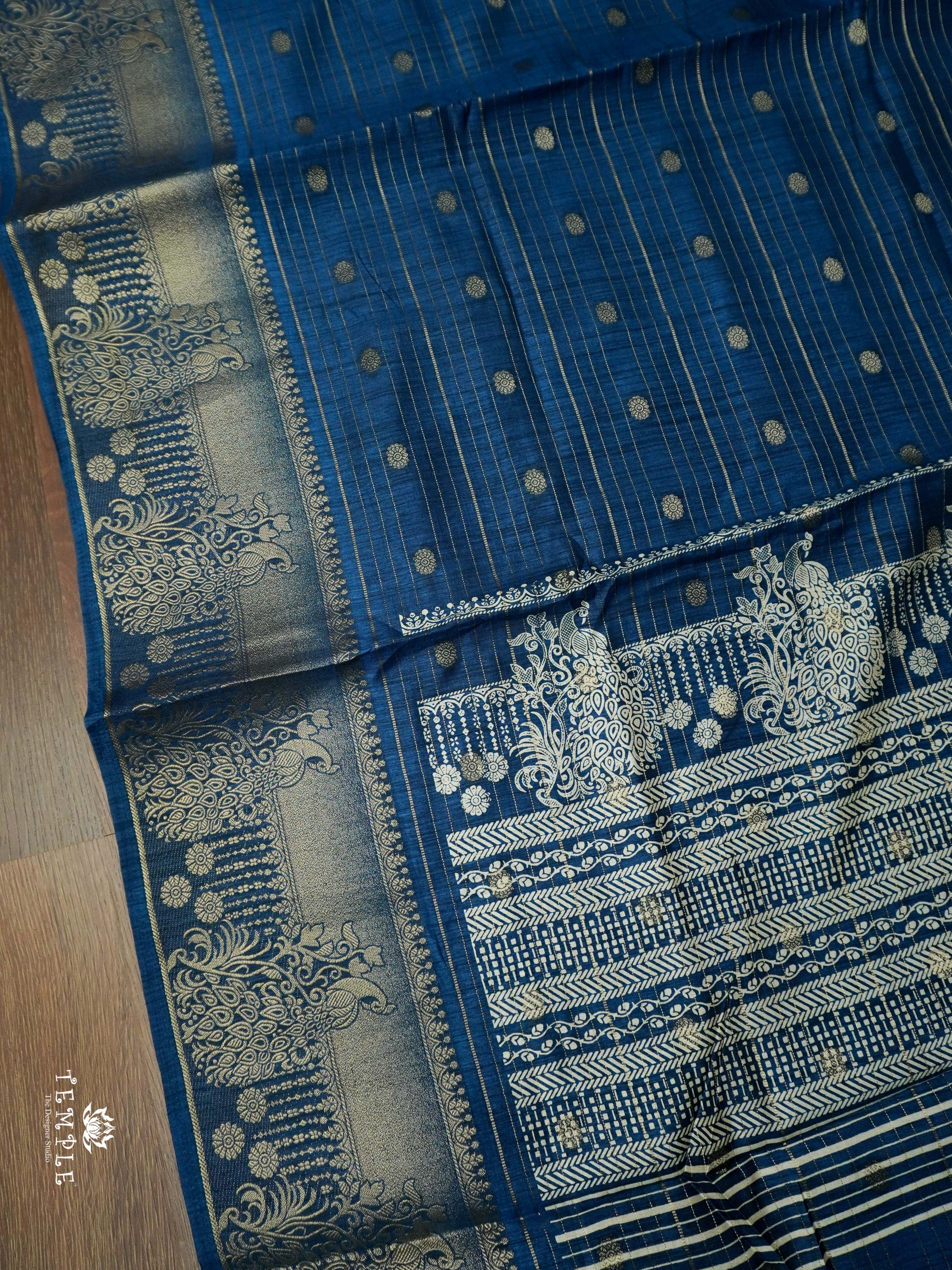 Semi Tussar Silk Saree | TTDS2036 | PRE BOOKING
