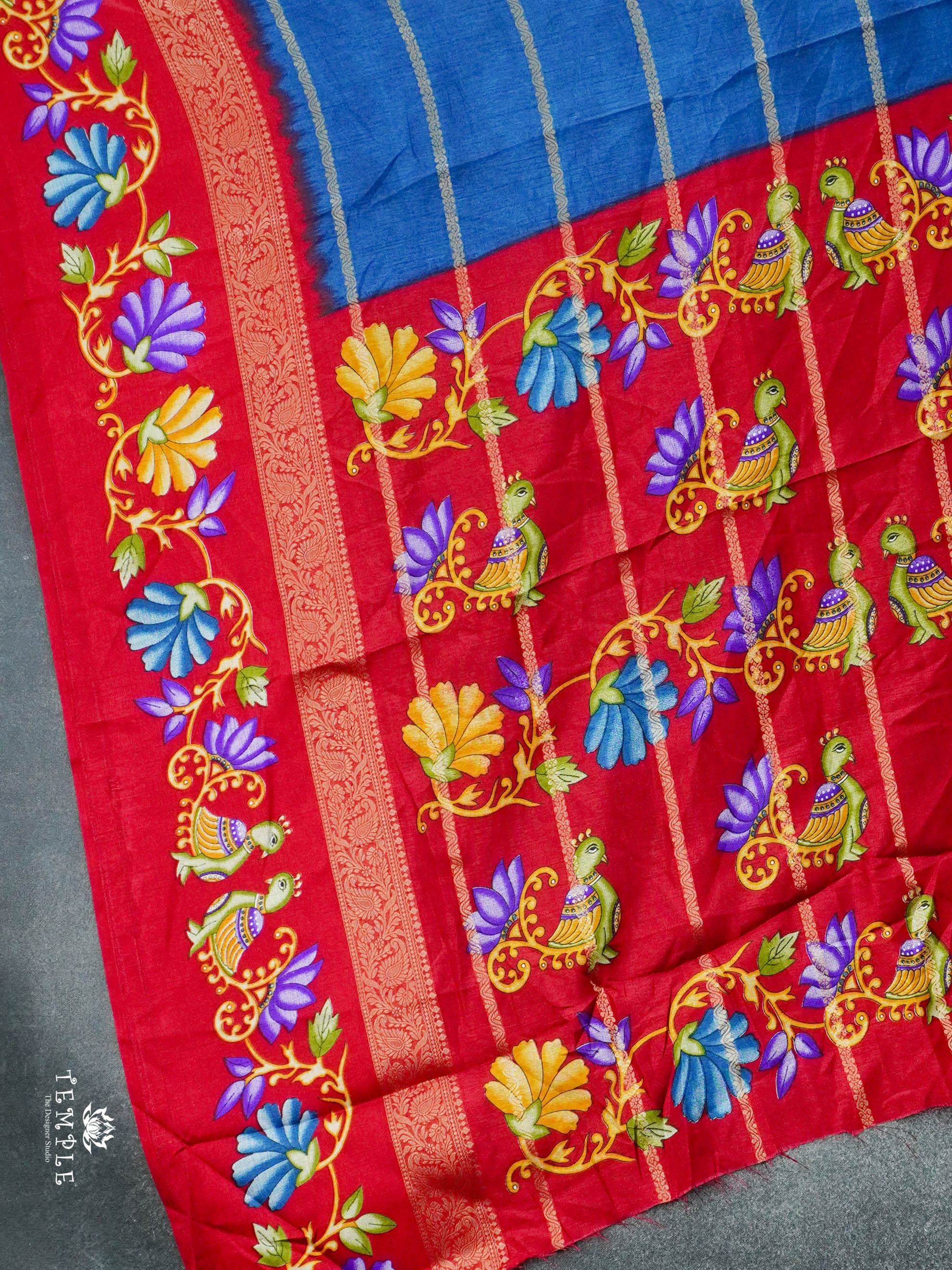 Fancy Cotton Saree | TTDS2981