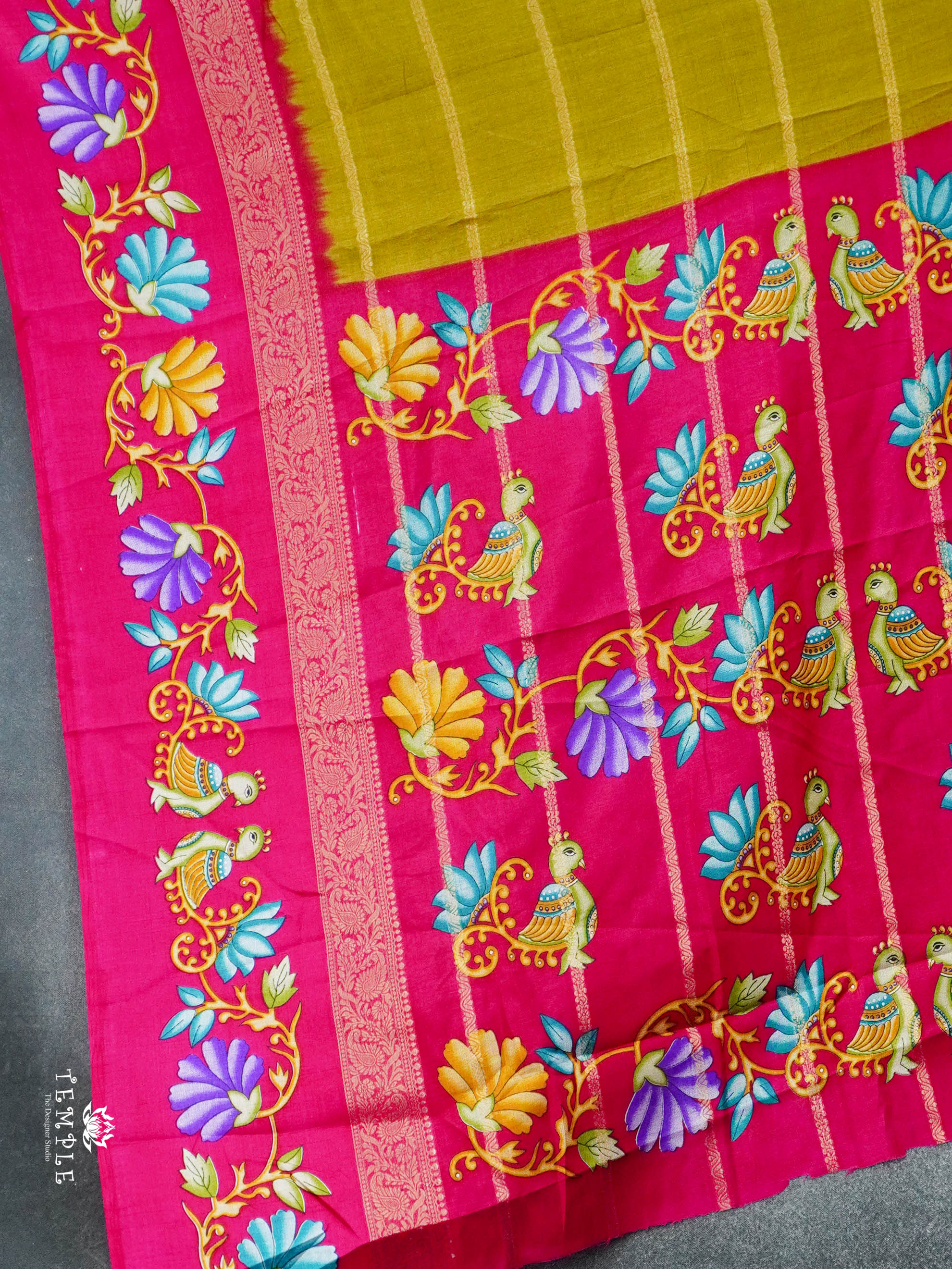 Fancy Cotton Saree | TTDS2981