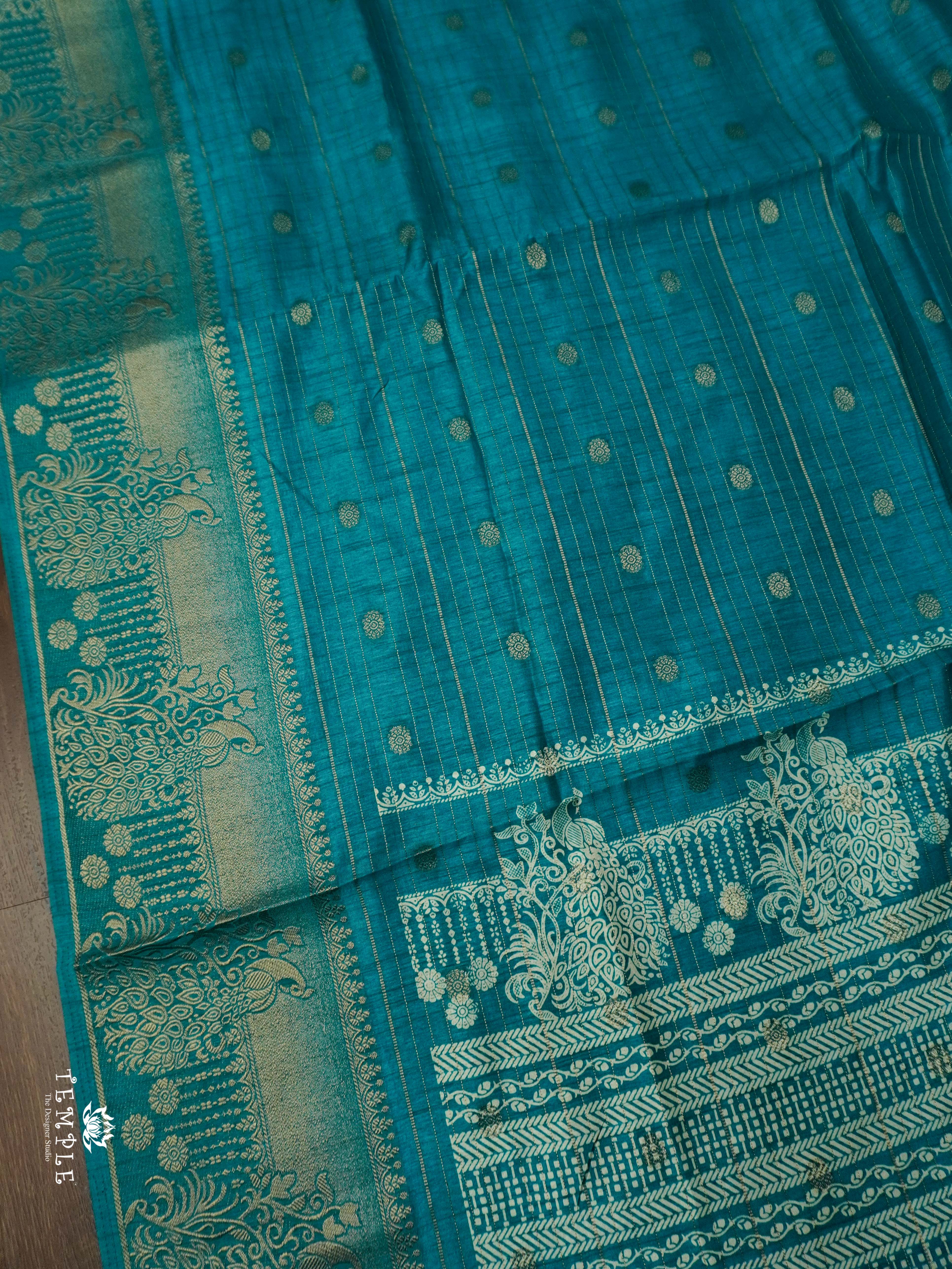 Semi Tussar Silk Saree | TTDS2036