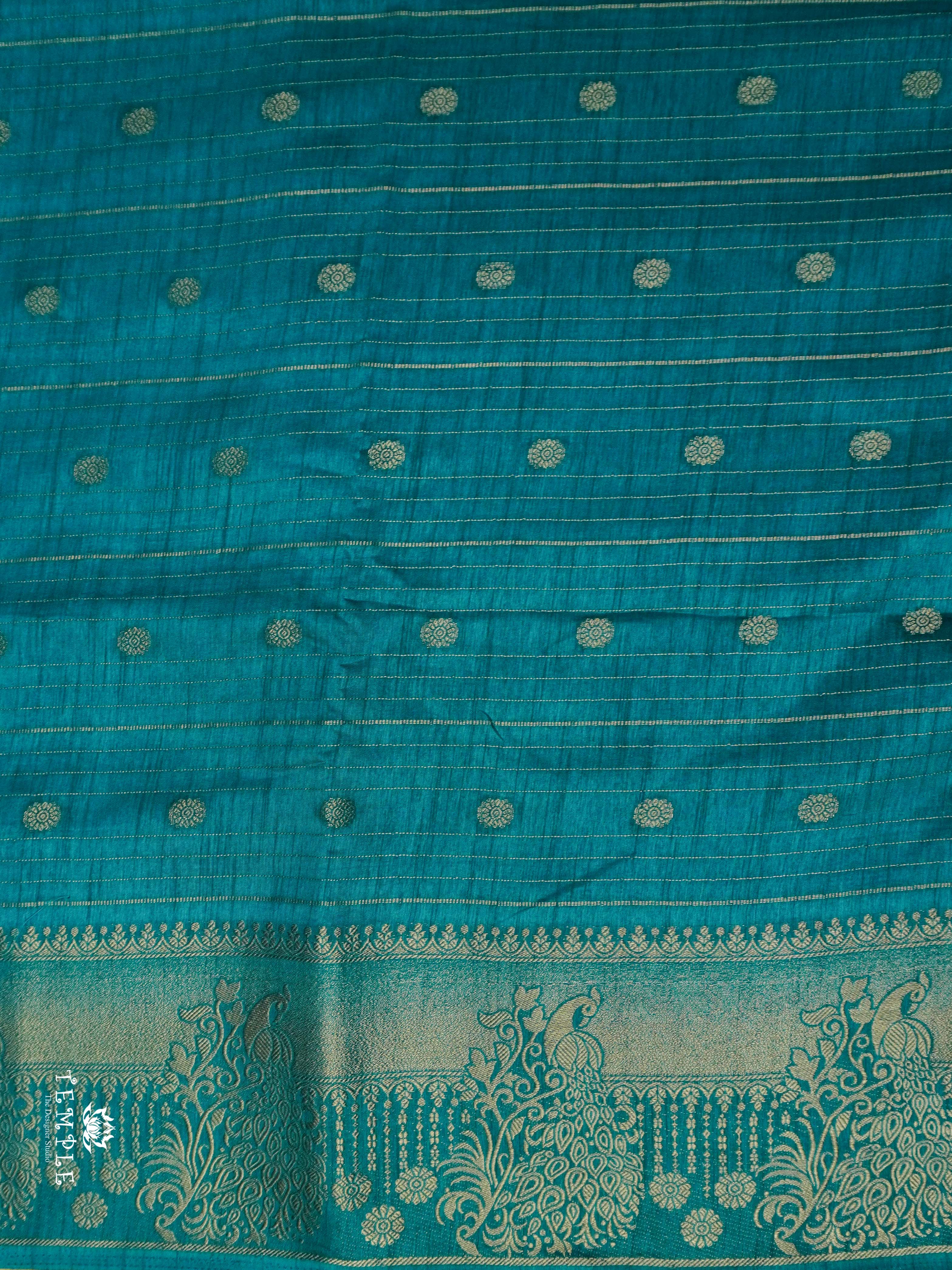 Semi Tussar Silk Saree | TTDS2036