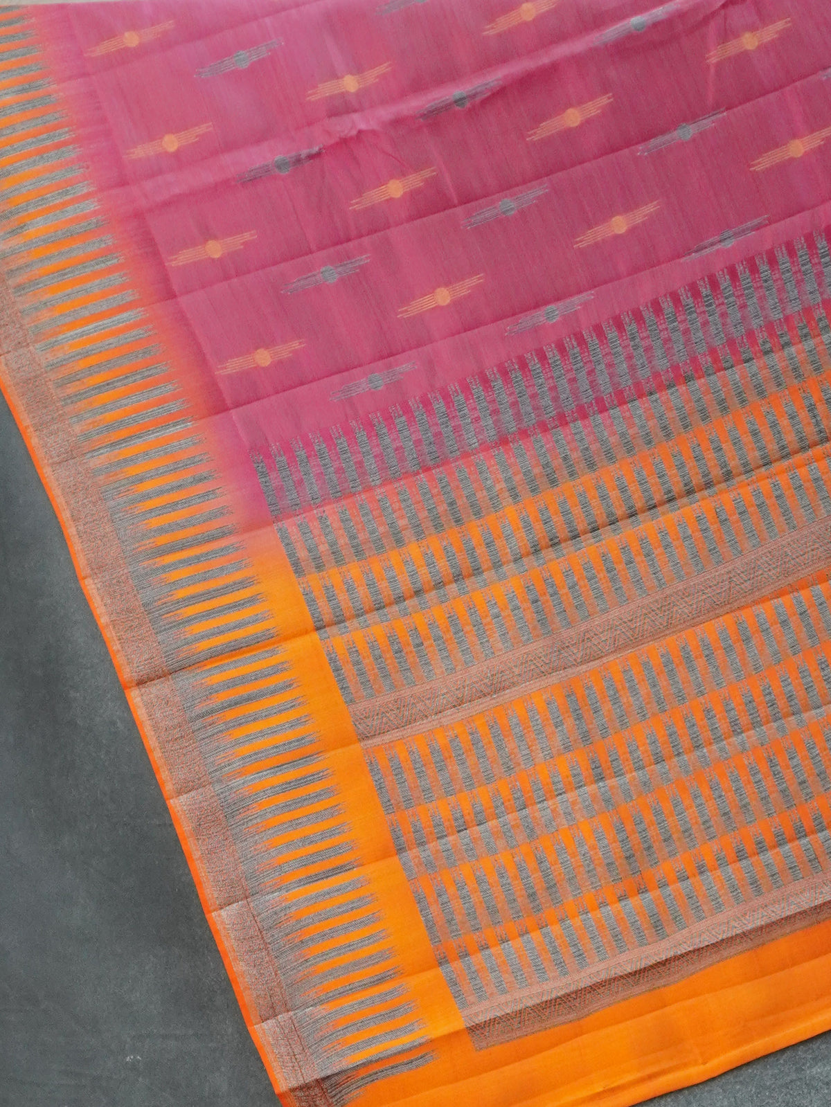 Semi Tussar Silk Saree | TTDS3409
