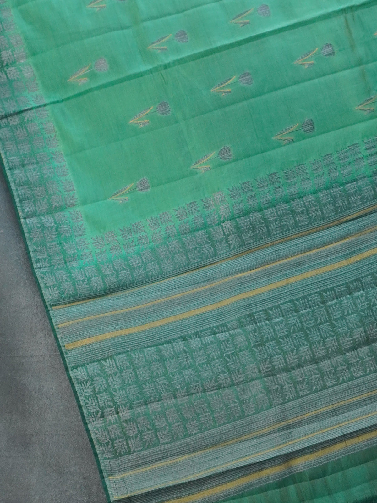 Semi Tussar Silk Saree | TTDS3410