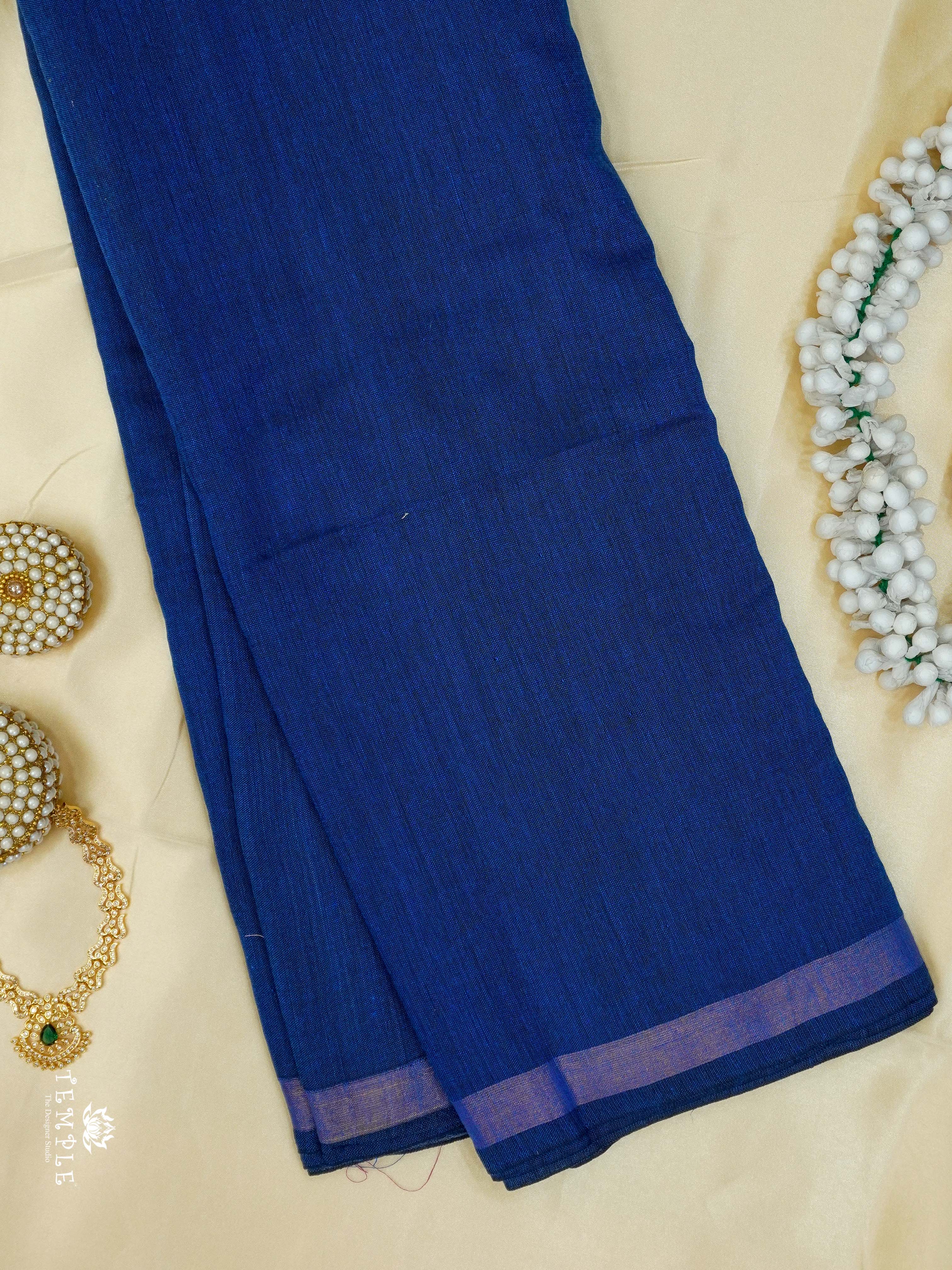 Mul Cotton Sarees With Printed Blouse | TTDS2511
