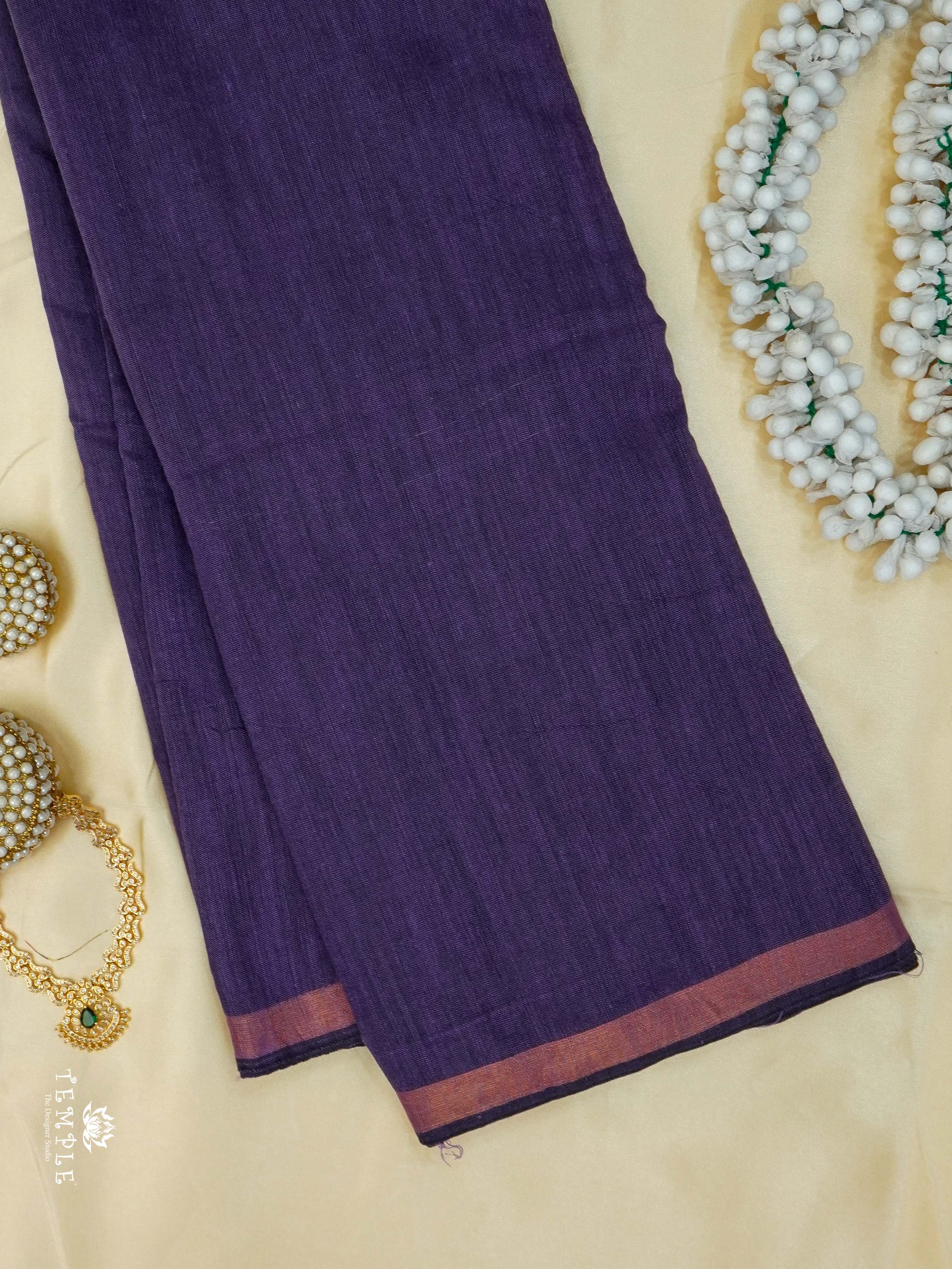 Mul Cotton Sarees With Printed Blouse | TTDS2511