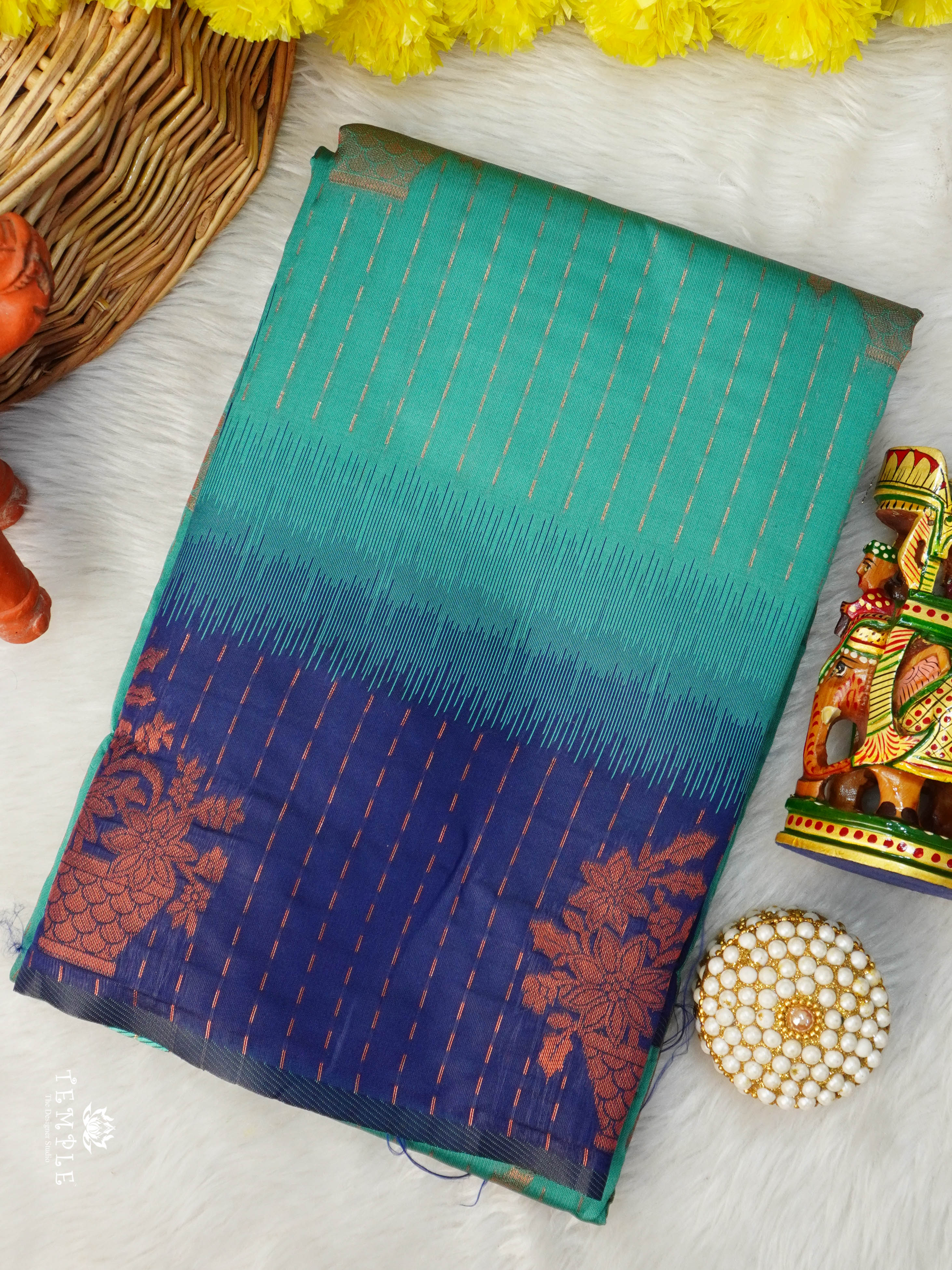 Semi Kanchi Silk Saree | TTDS2735