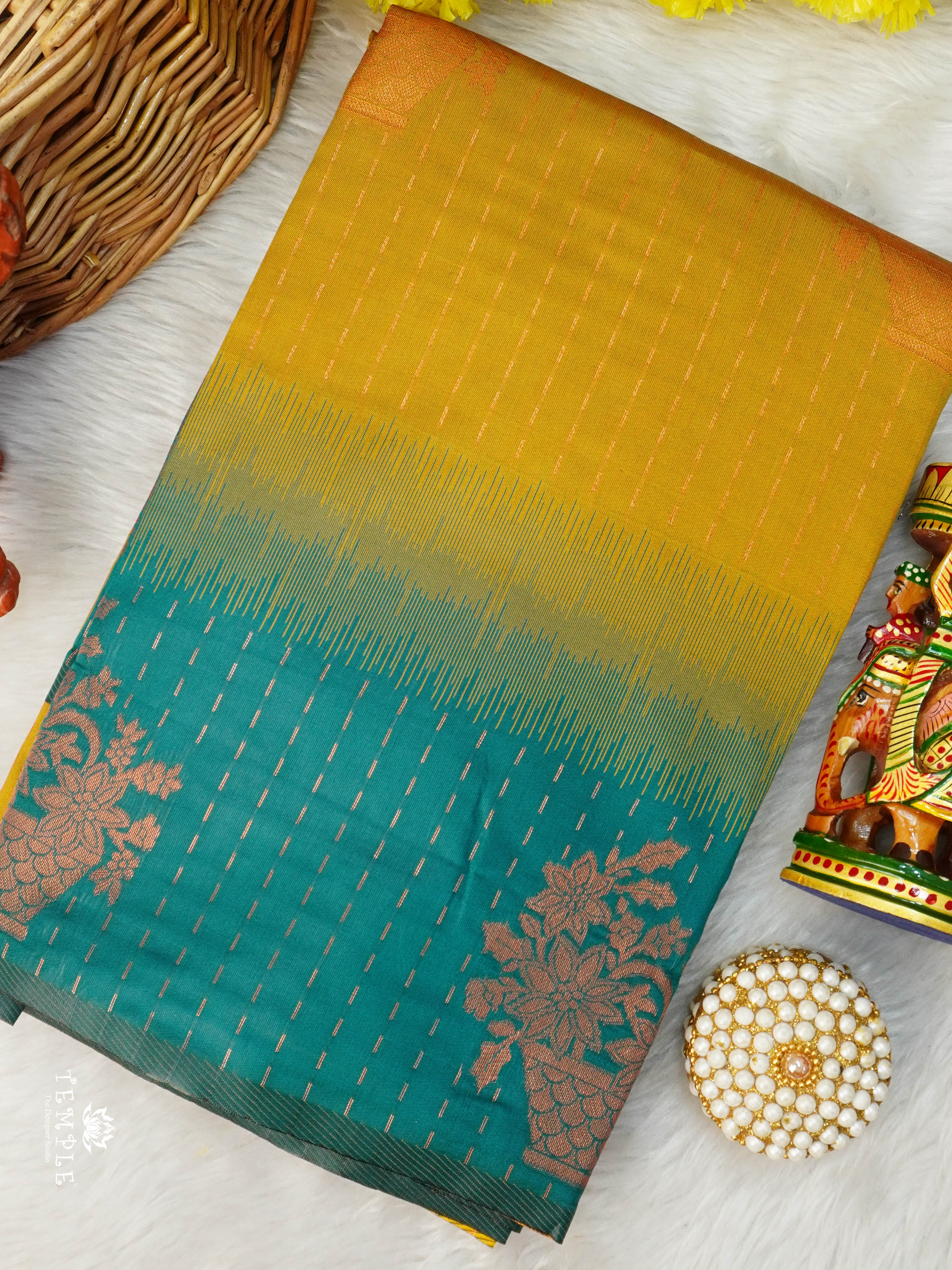 Semi Kanchi Silk Saree | TTDS2735
