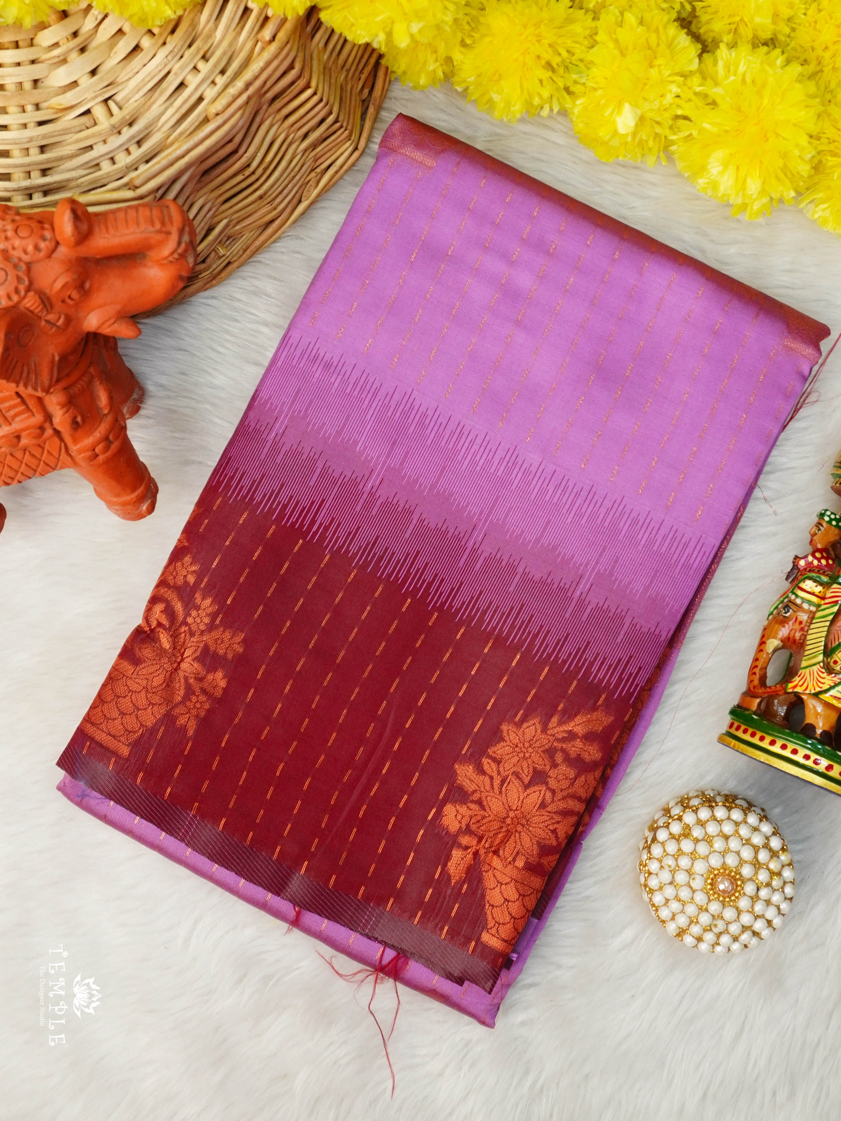 Semi Kanchi Silk Saree | TTDS2735