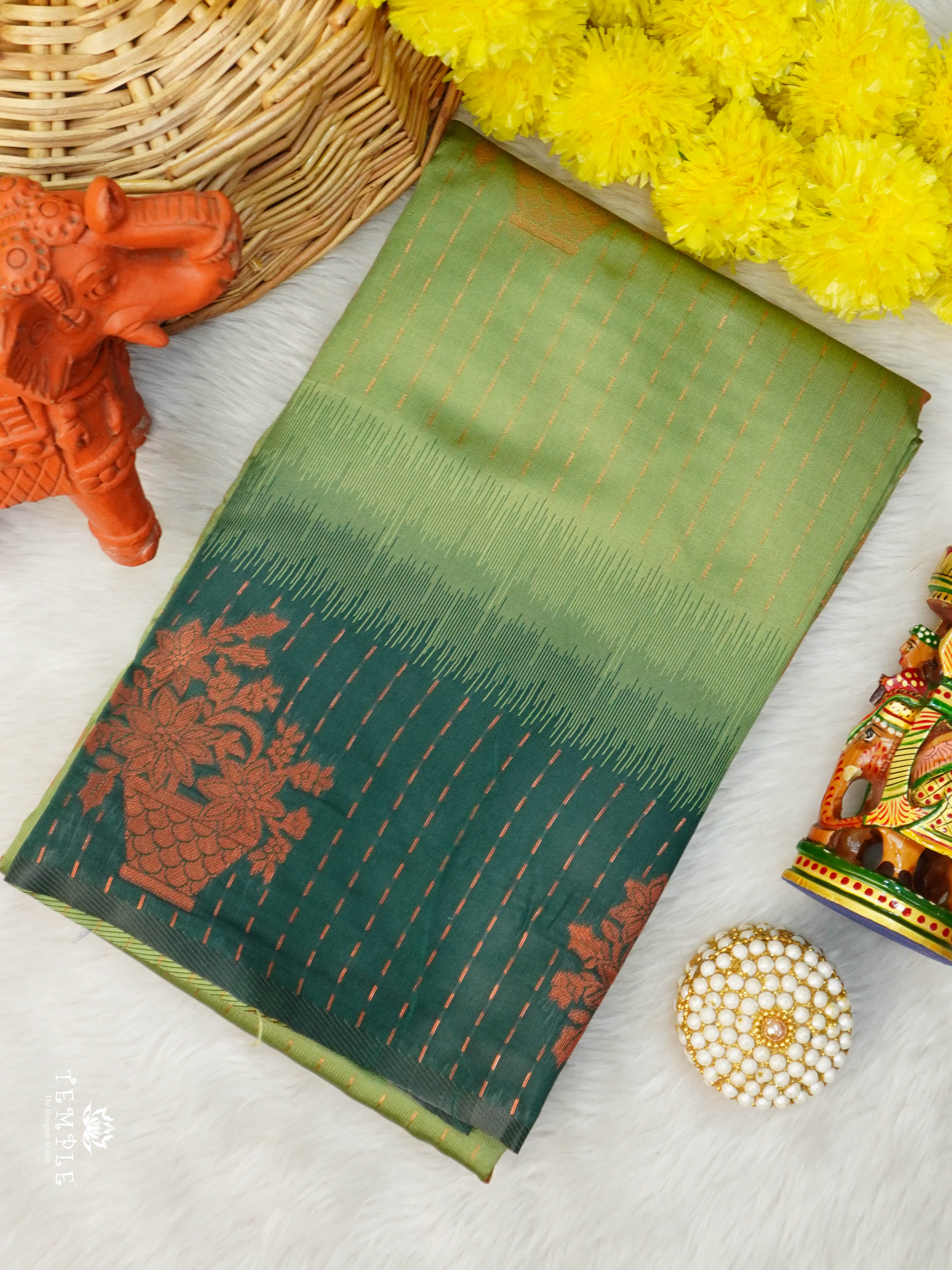 Semi Kanchi Silk Saree | TTDS2735