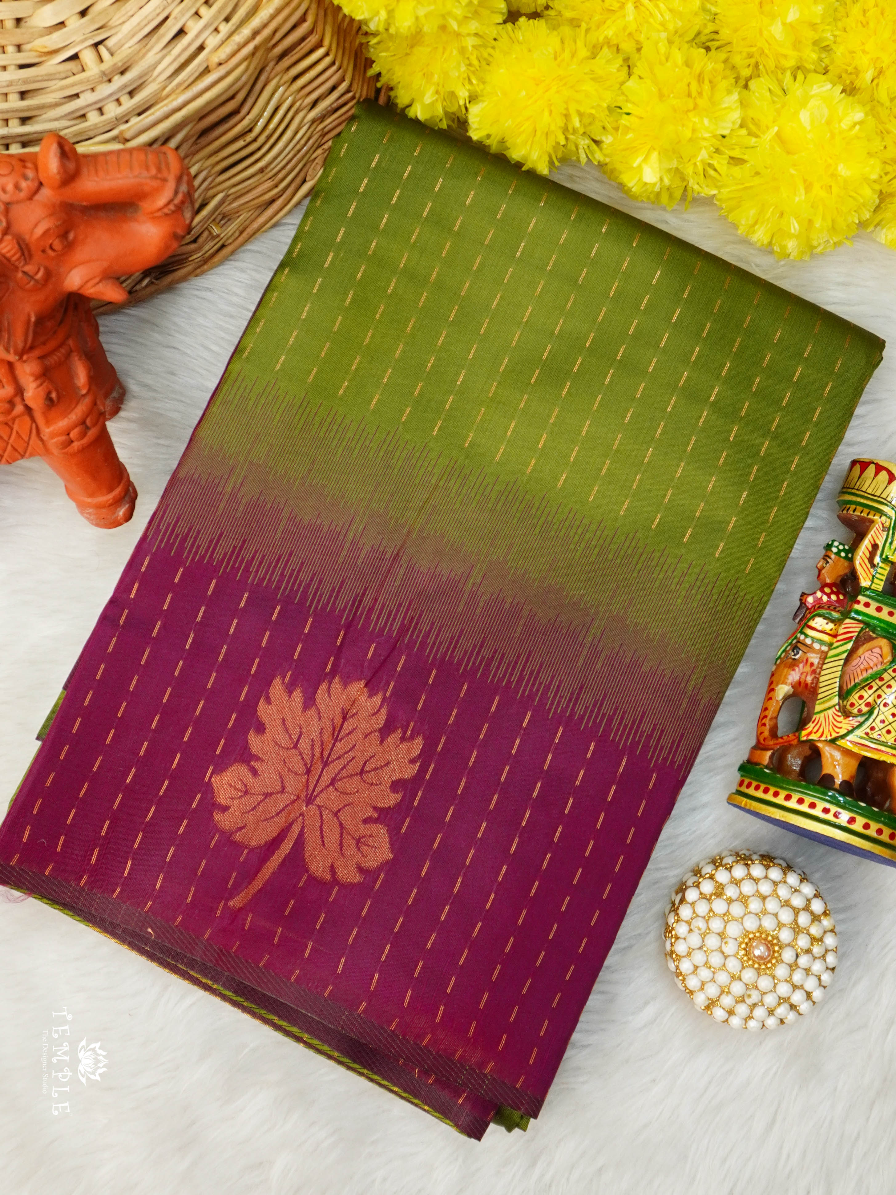 Semi Kanchi Silk Saree | TTDS2732