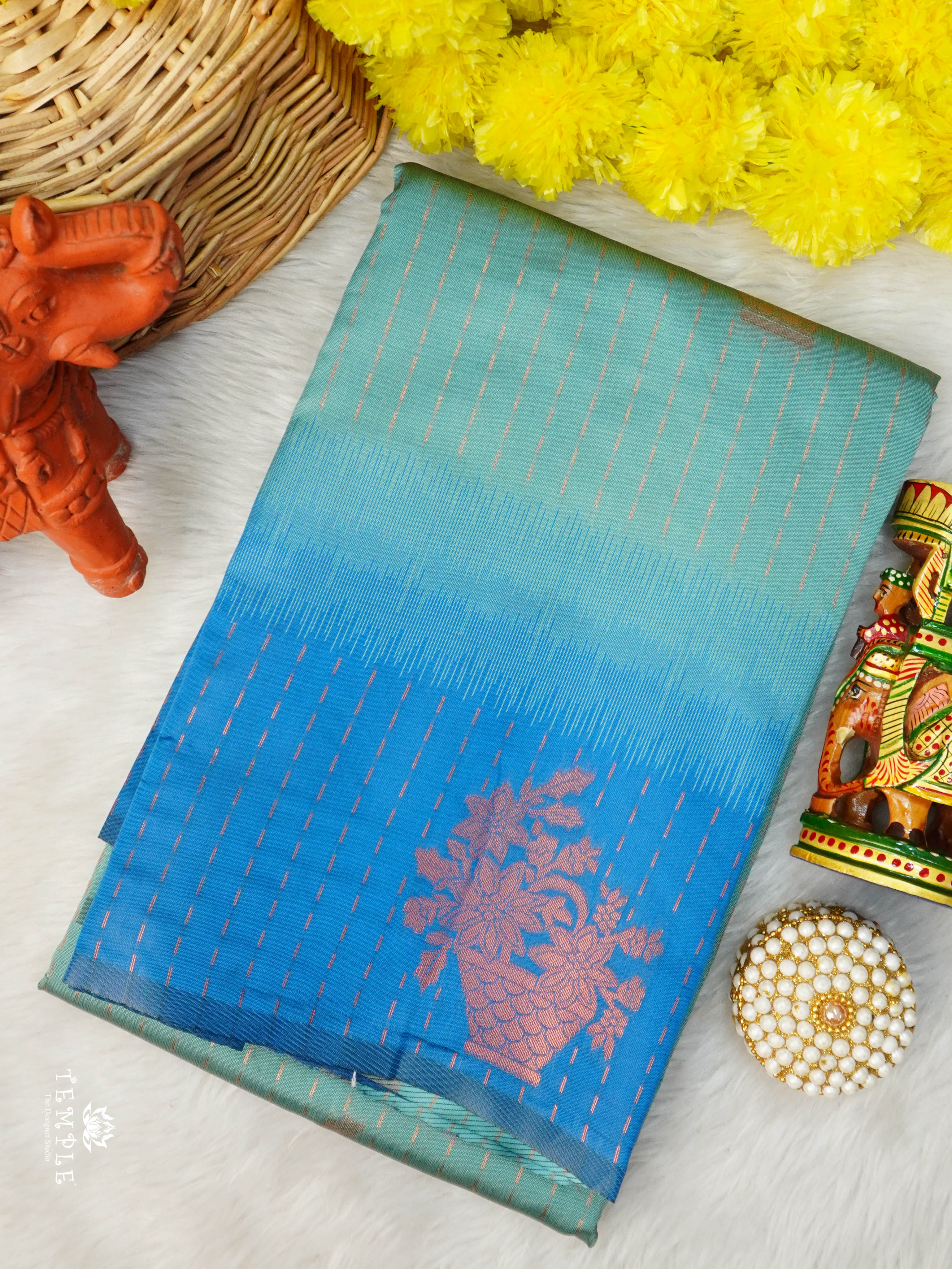 Semi Kanchi Silk Saree | TTDS2735