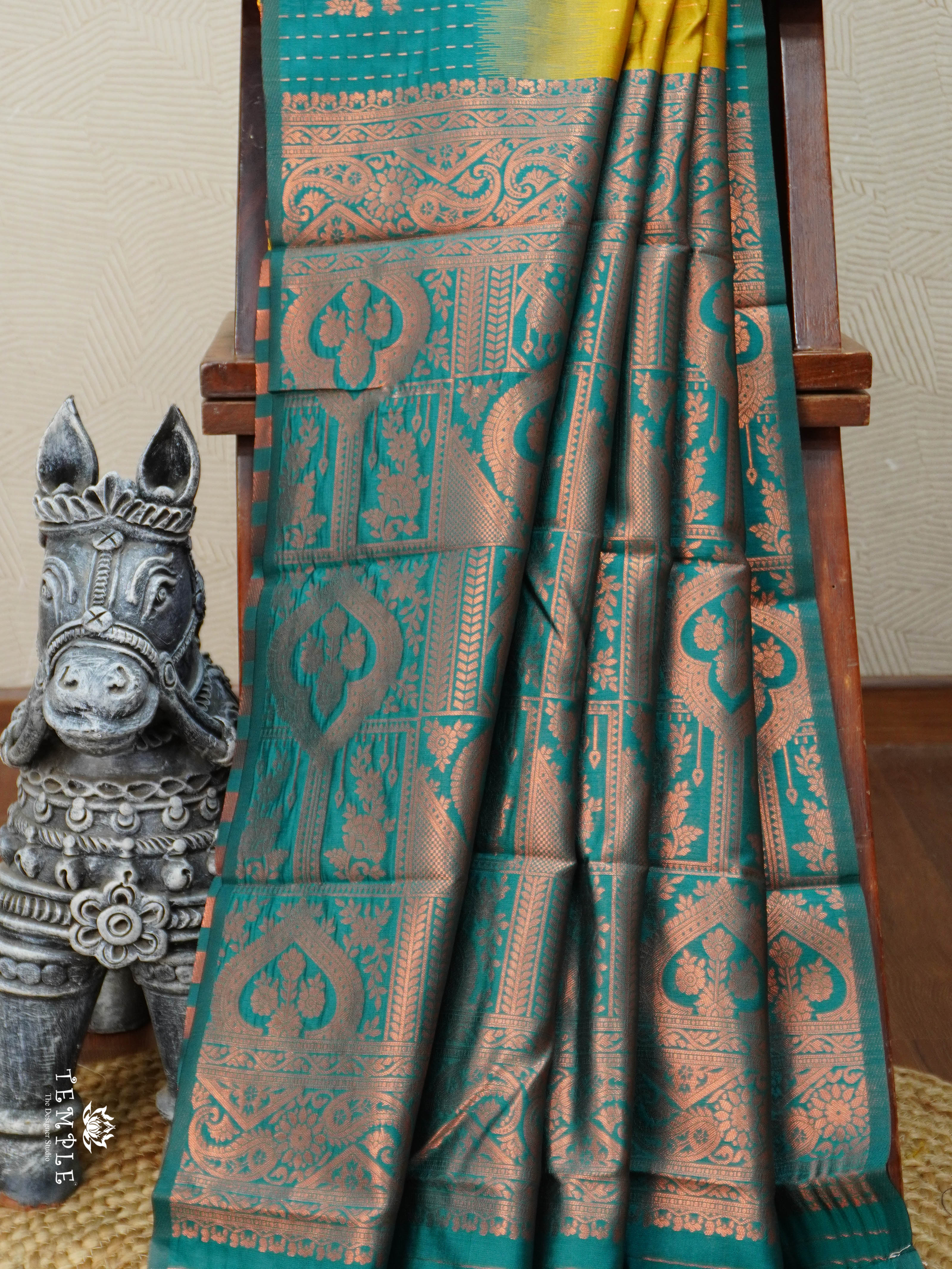 Semi Kanchi Silk Saree | TTDS2735