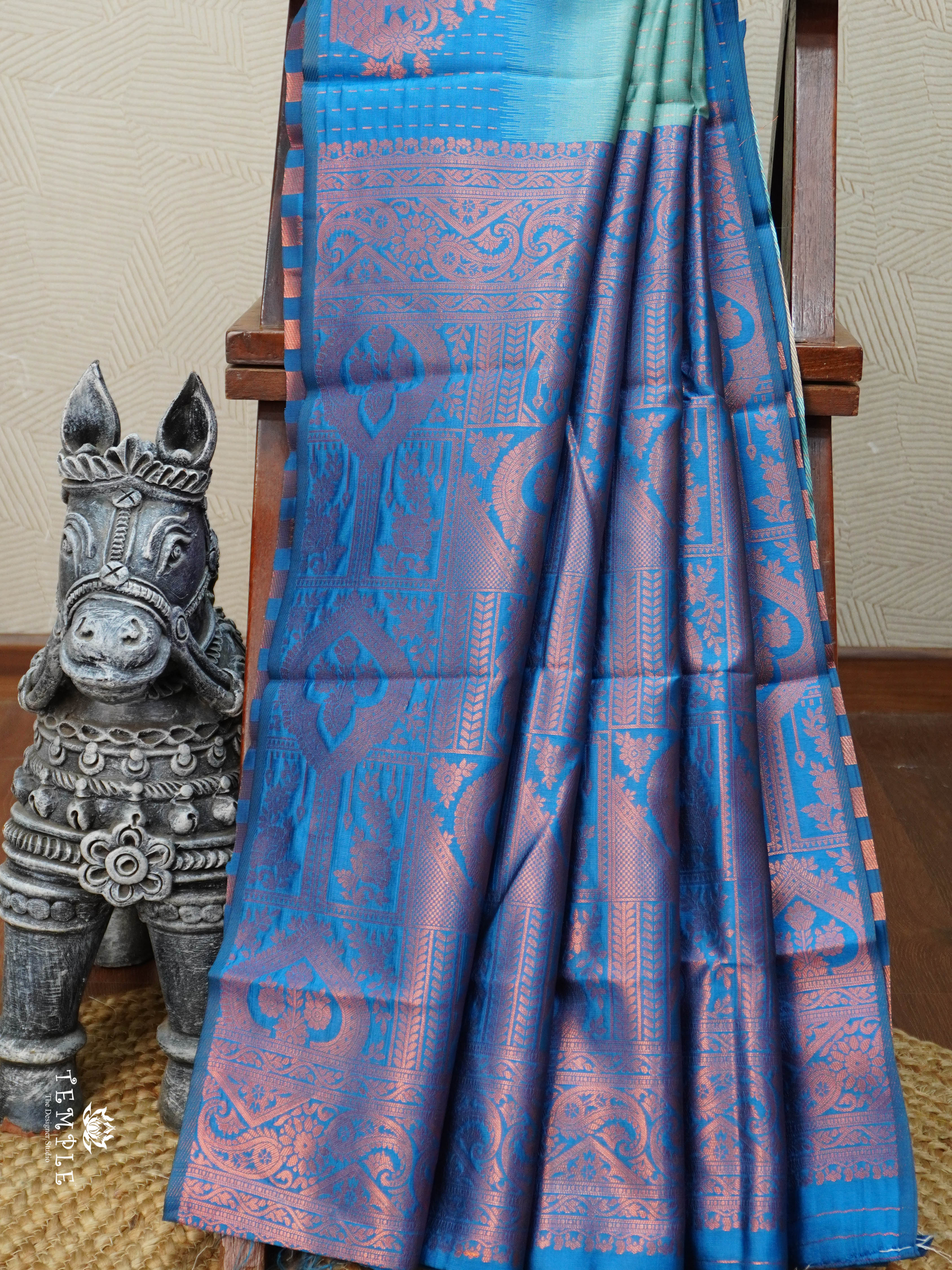 Semi Kanchi Silk Saree | TTDS2735