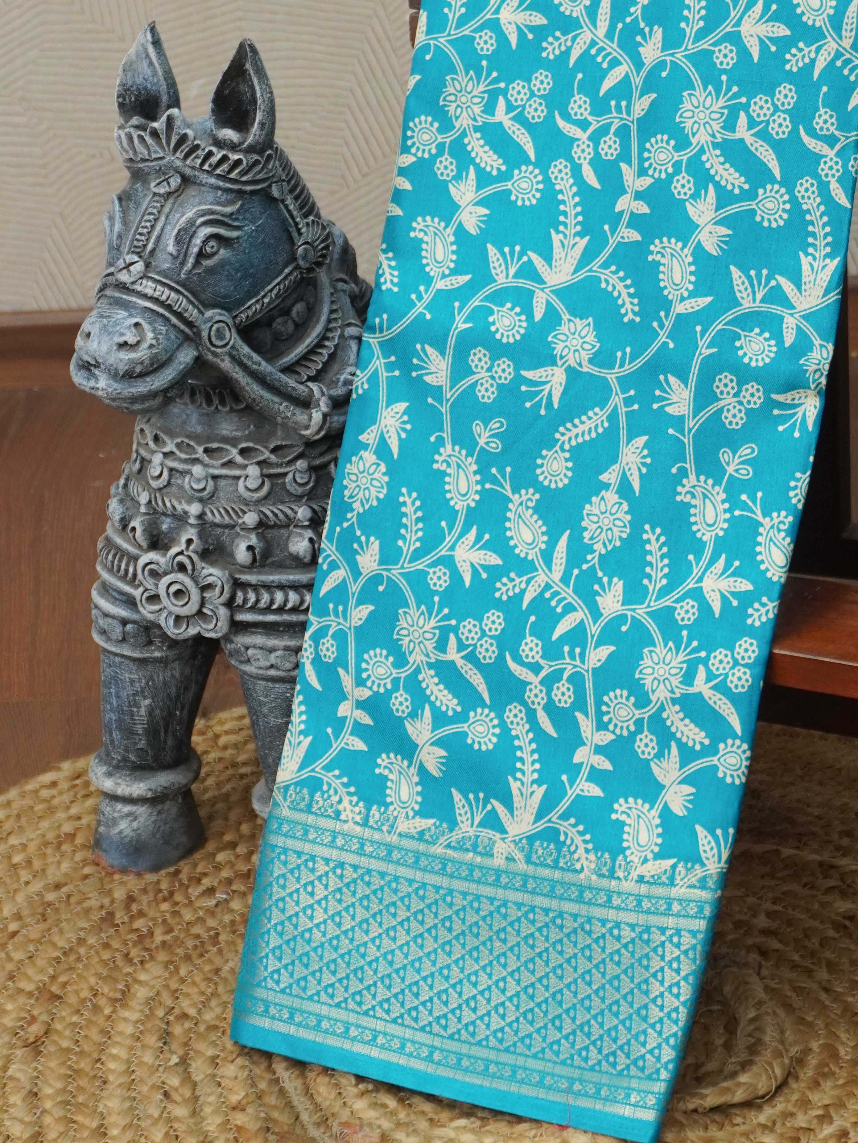 Printed Dola Saree | TTDS3428