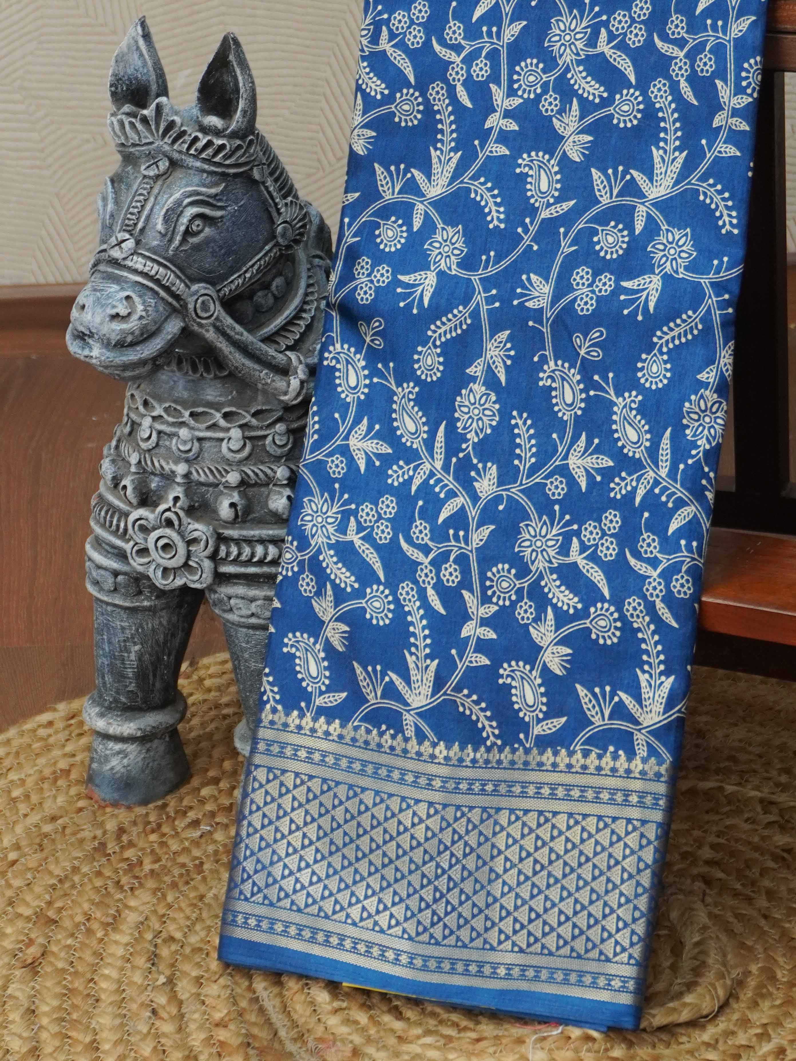 Printed Dola Saree | TTDS3428