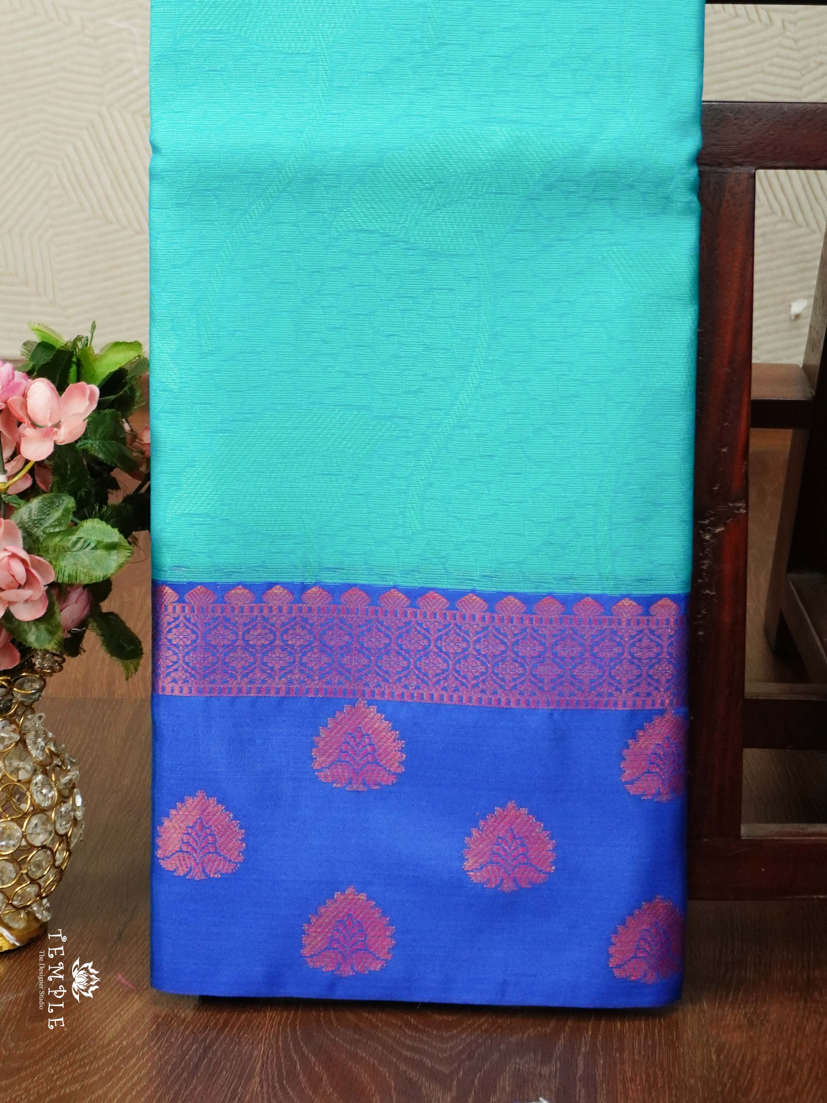 Kora Muslin Saree | TTDS2515