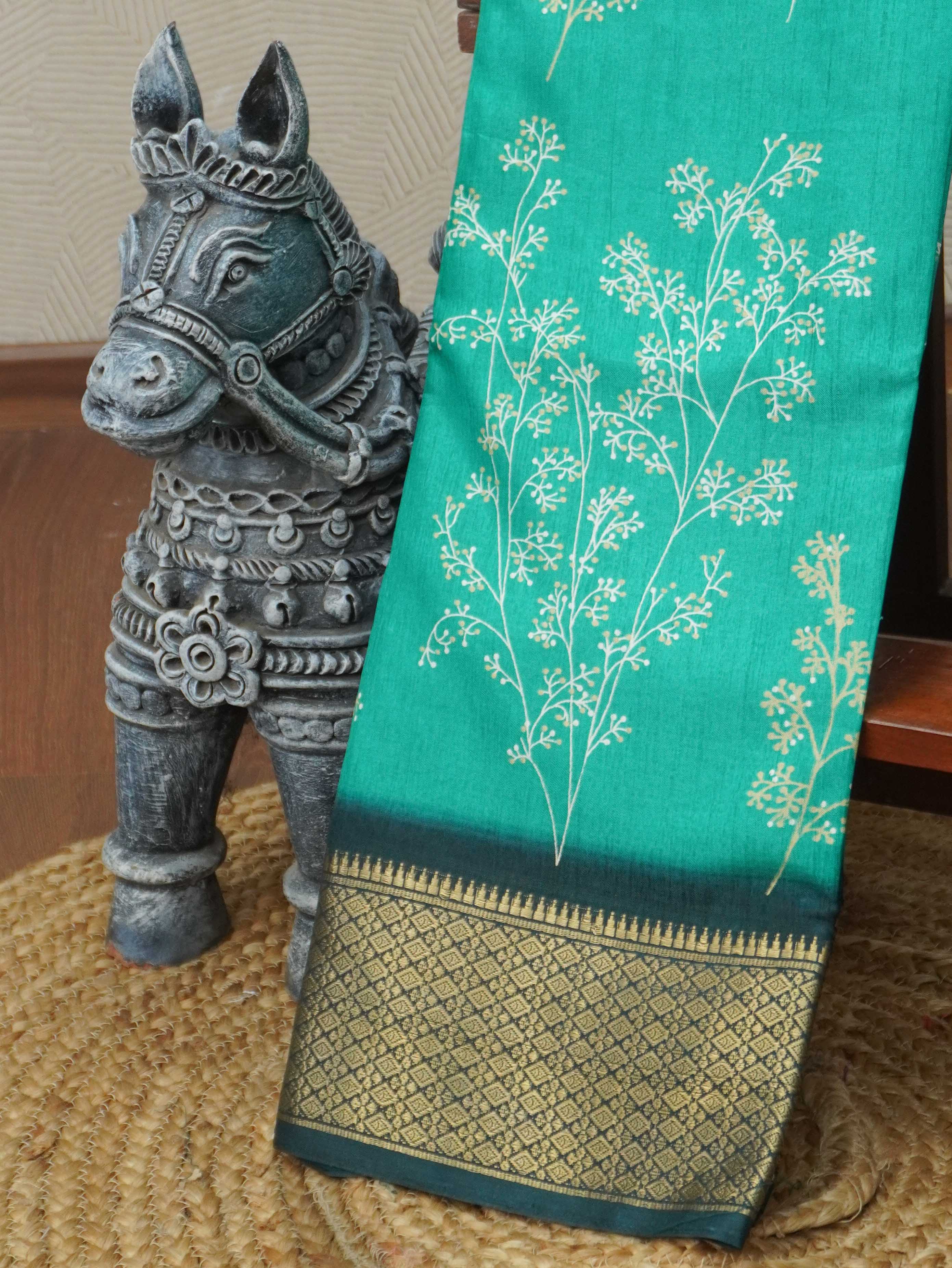 Printed Dola Saree | TTDS3424