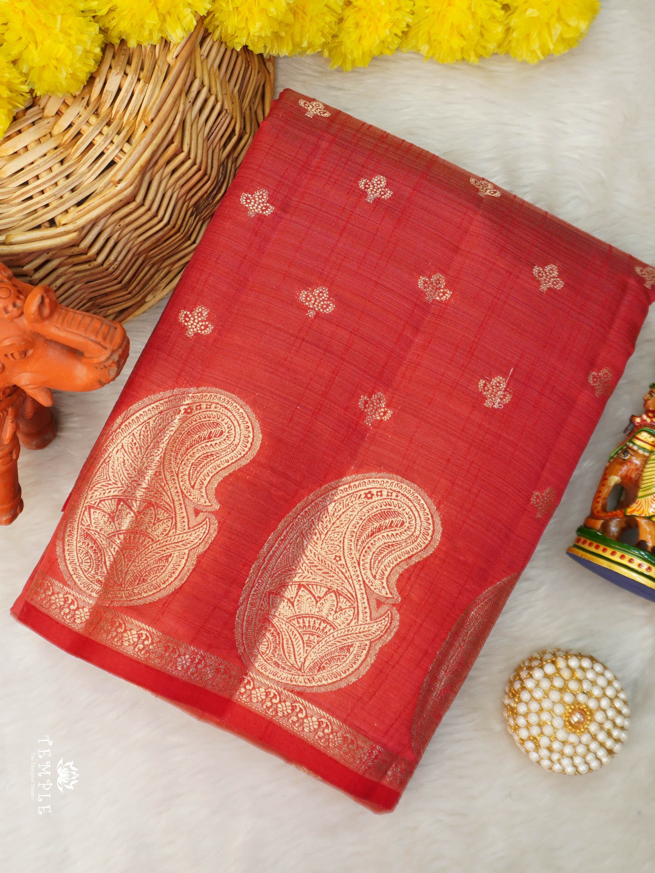 Semi Tussar Silk Saree | TTDS2986