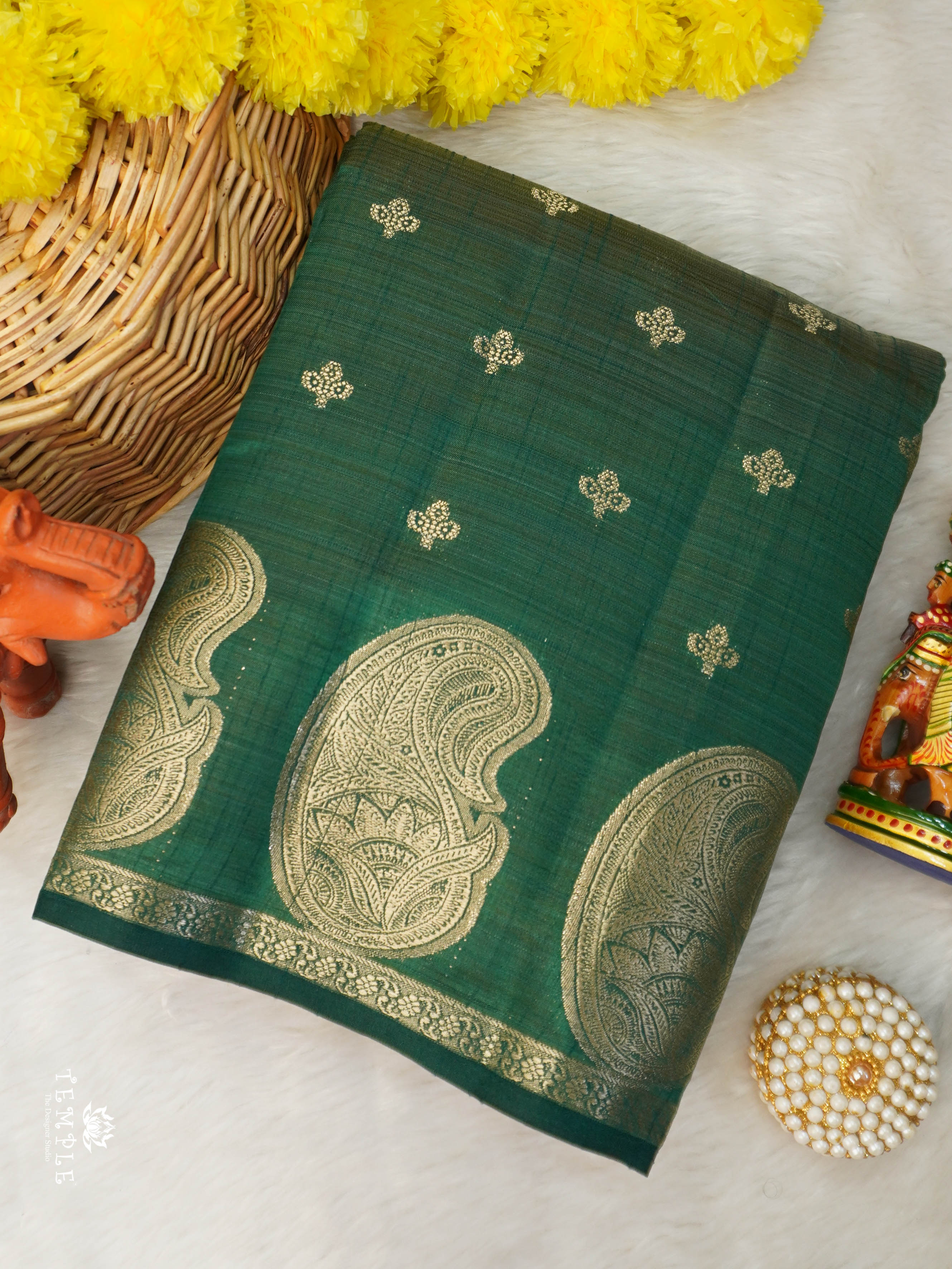 Semi Tussar Silk Saree | TTDS2986