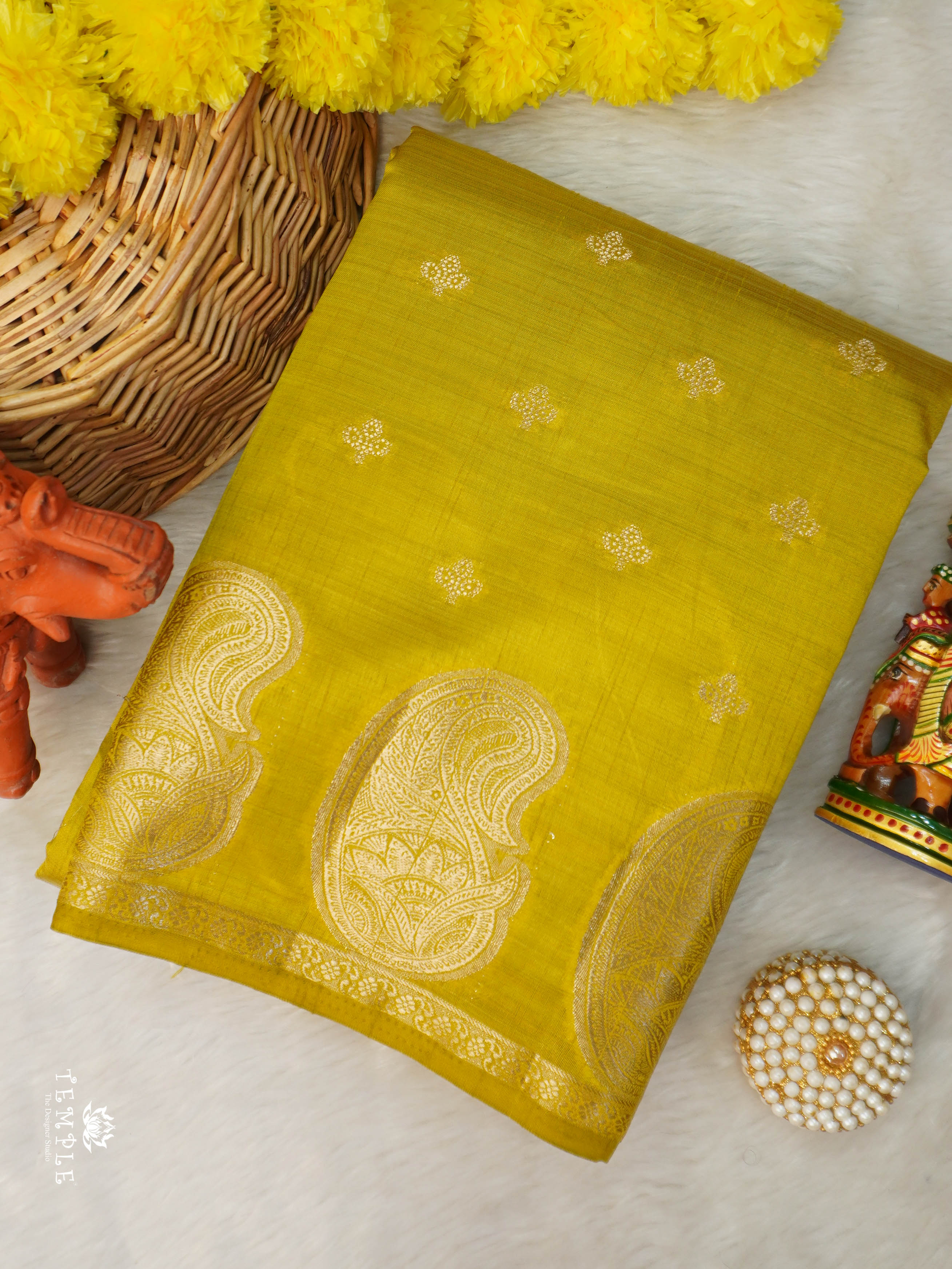 Semi Tussar Silk Saree | TTDS2986