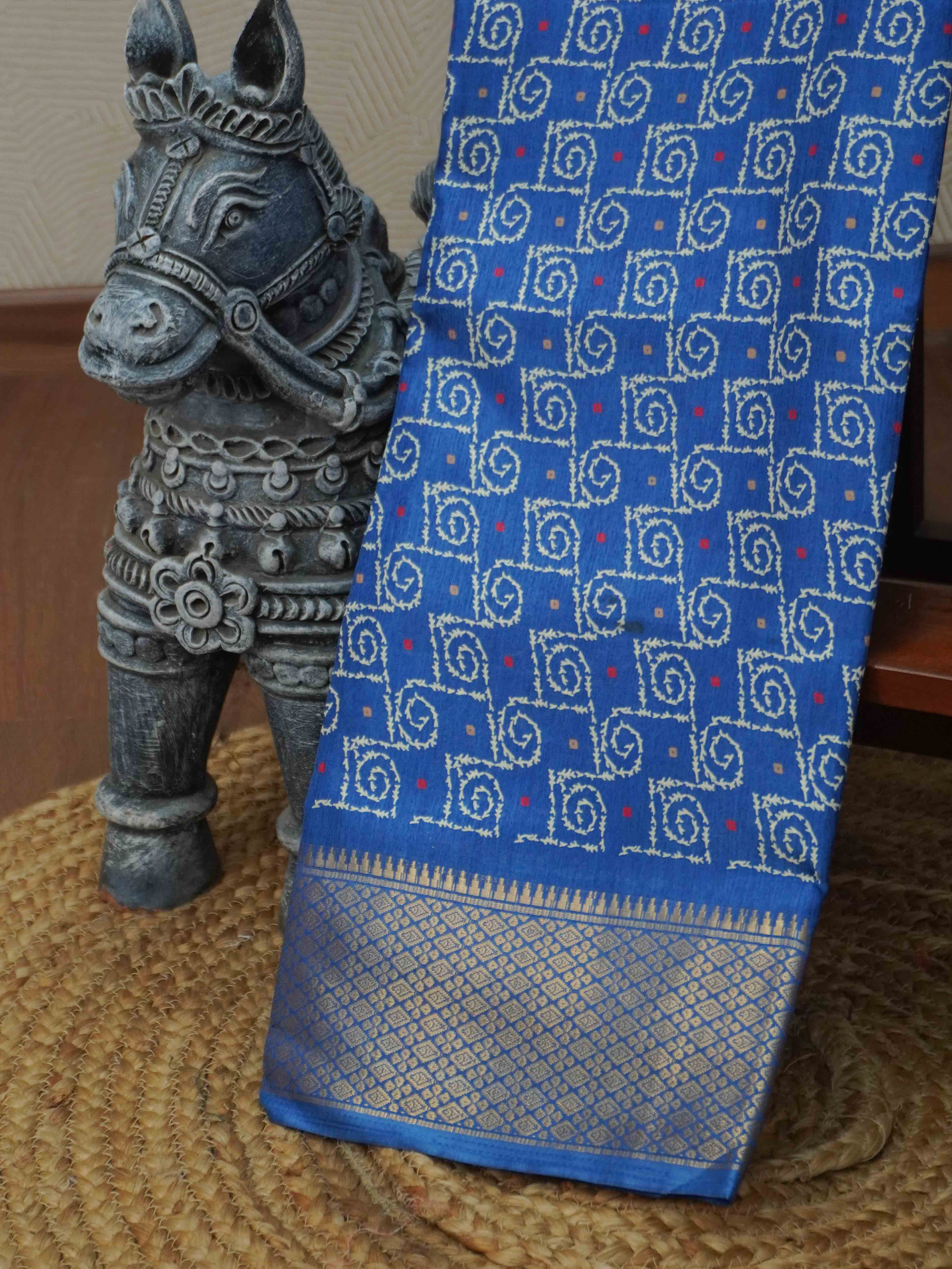 Printed Dola Saree | TTDS3426