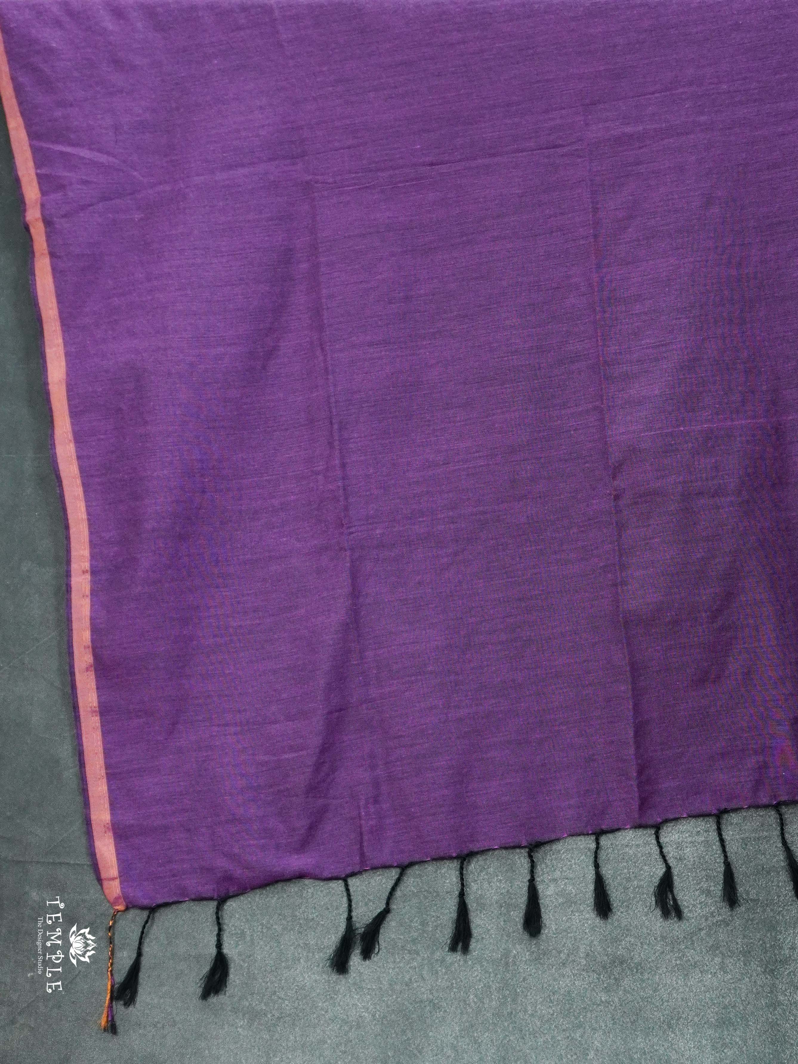 Mul Cotton Sarees With Printed Blouse | TTDS2511