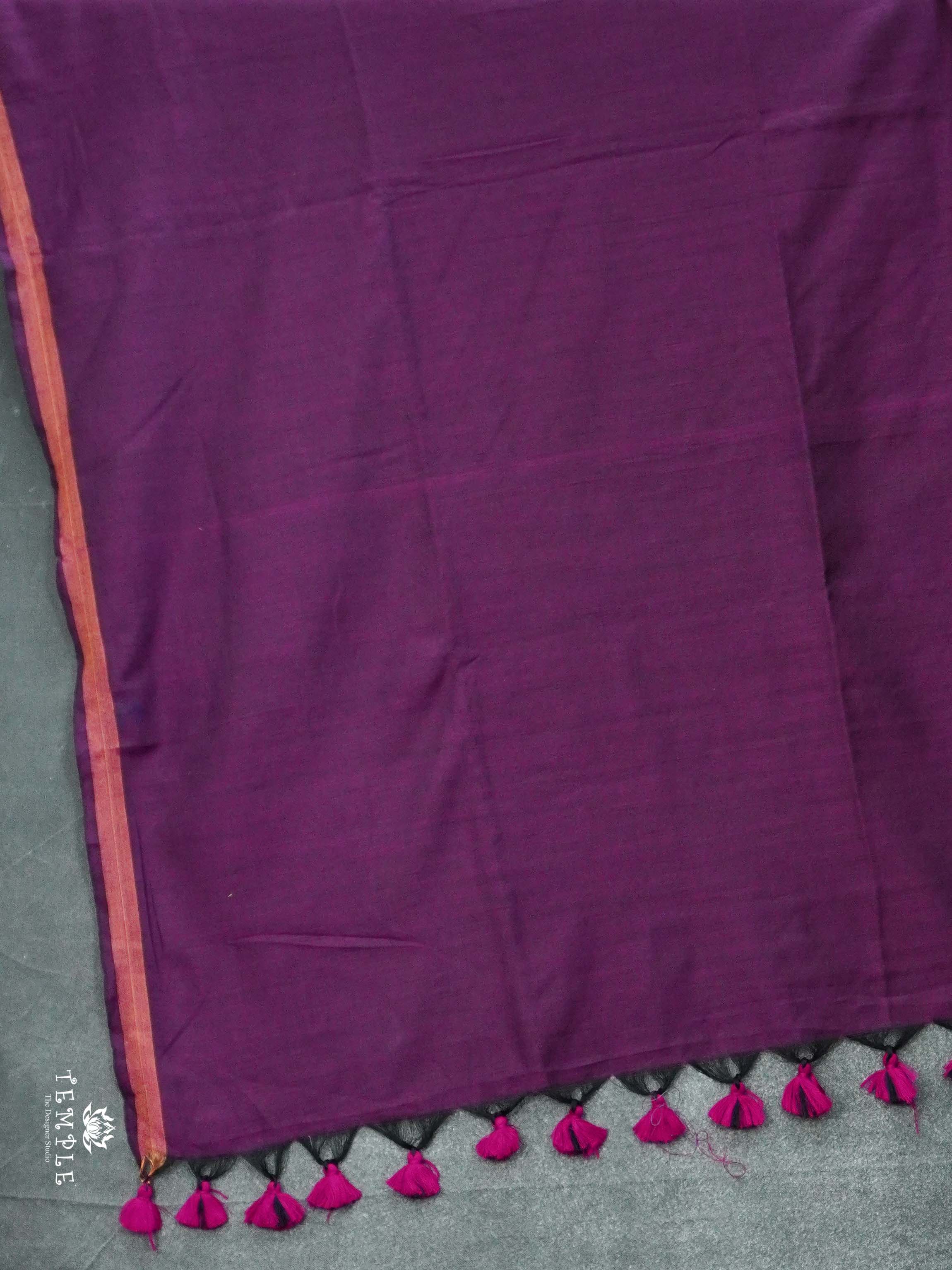 Mul Cotton Sarees With Printed Blouse | TTDS2511