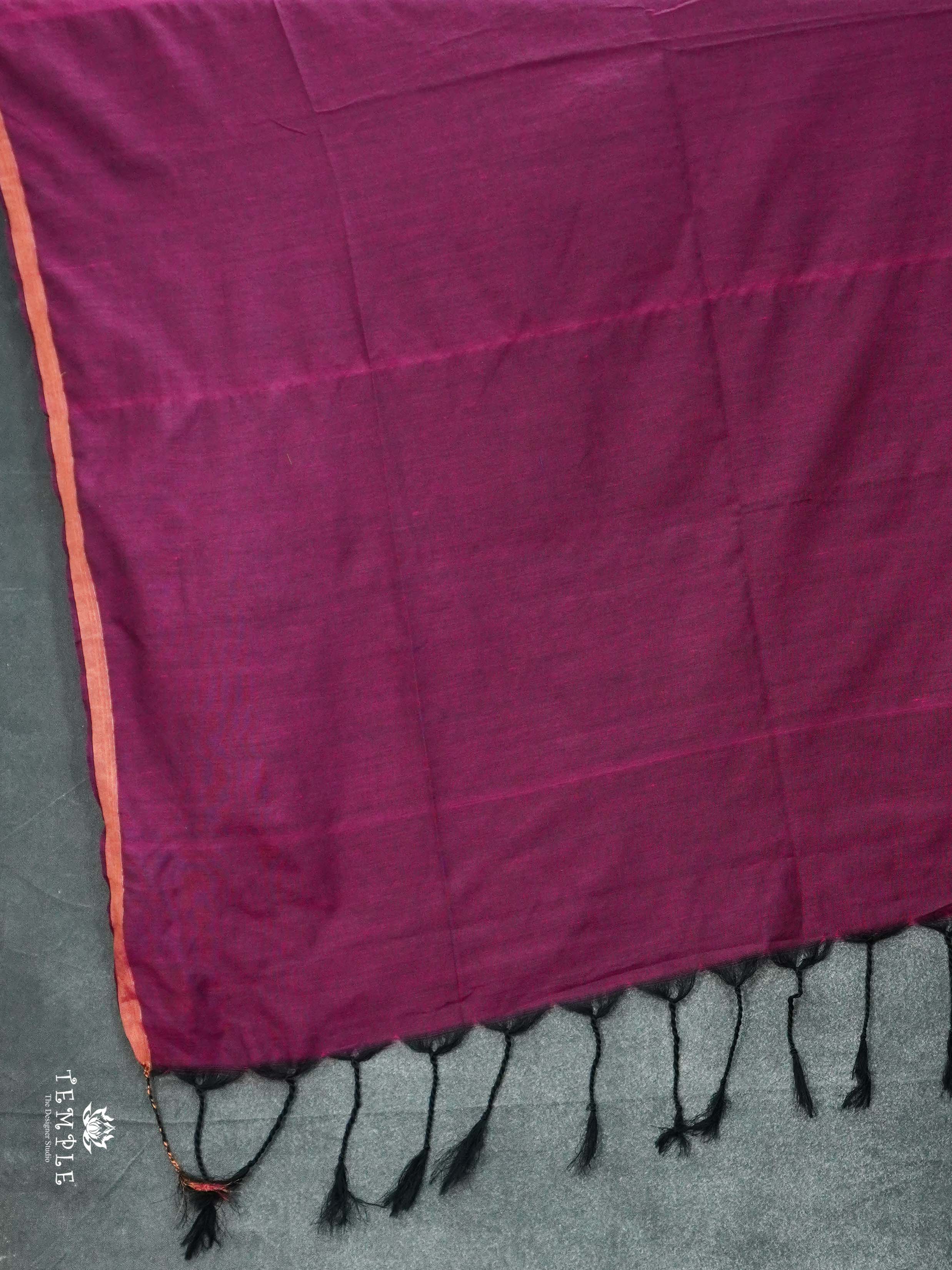 Mul Cotton Sarees With Printed Blouse | TTDS2511