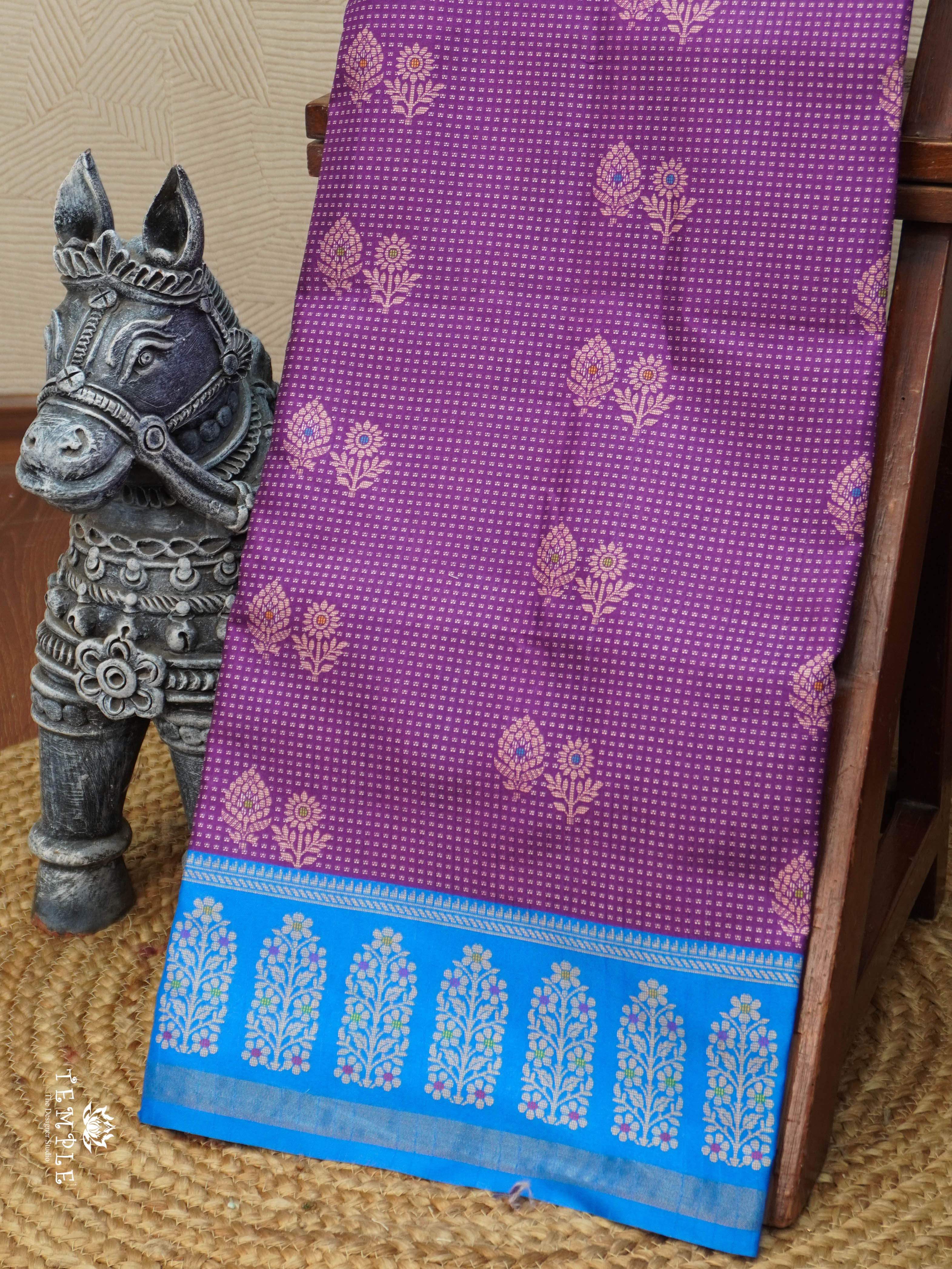 Fancy Cotton Saree | TTDS2988