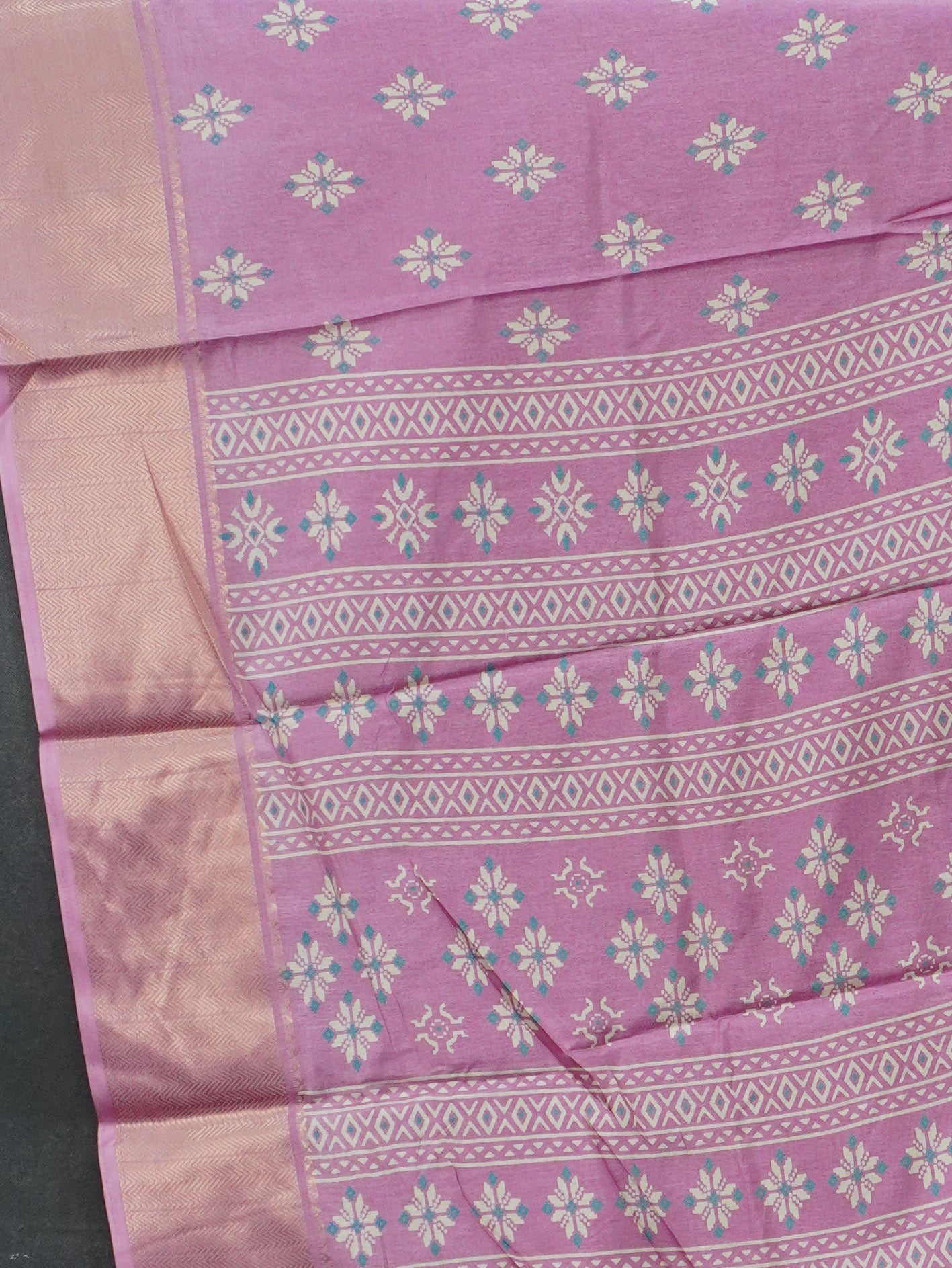 Printed Dola Saree | TTDS3427