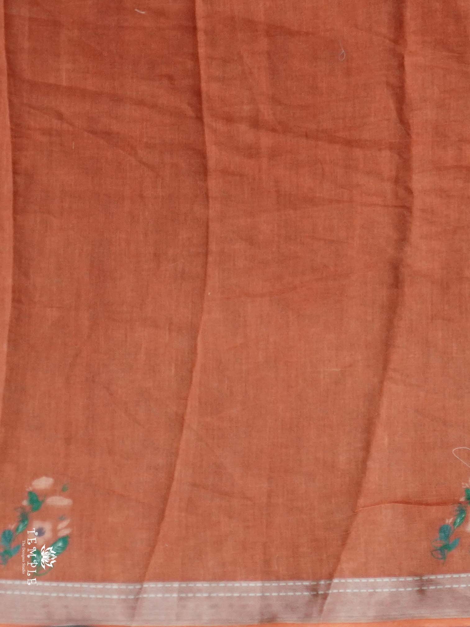 Chanderi Cotton Saree With Zari Work | TTDS2495