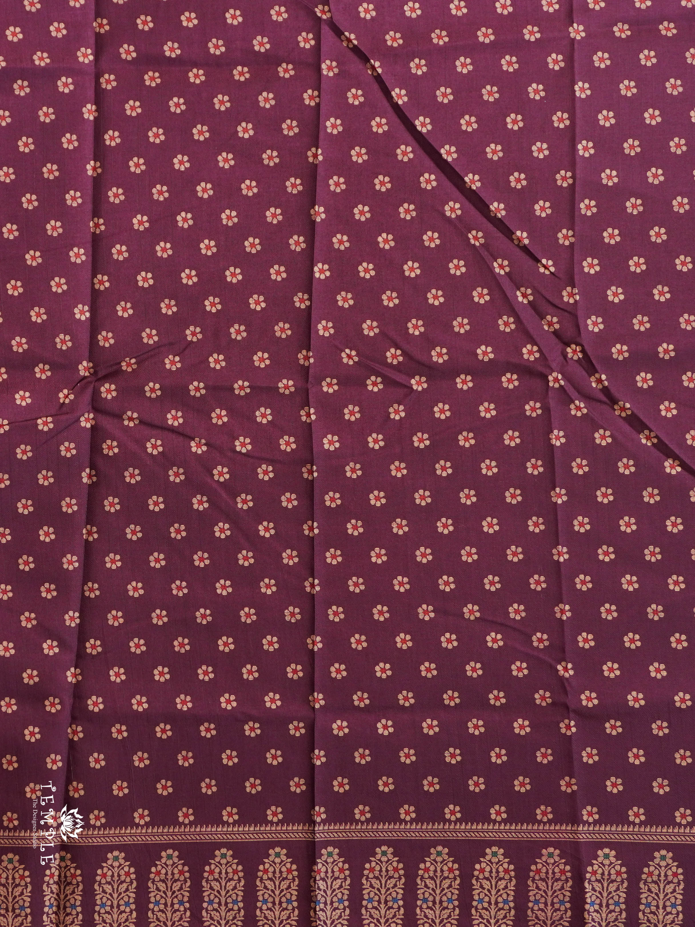 Fancy Cotton Saree | TTDS2988