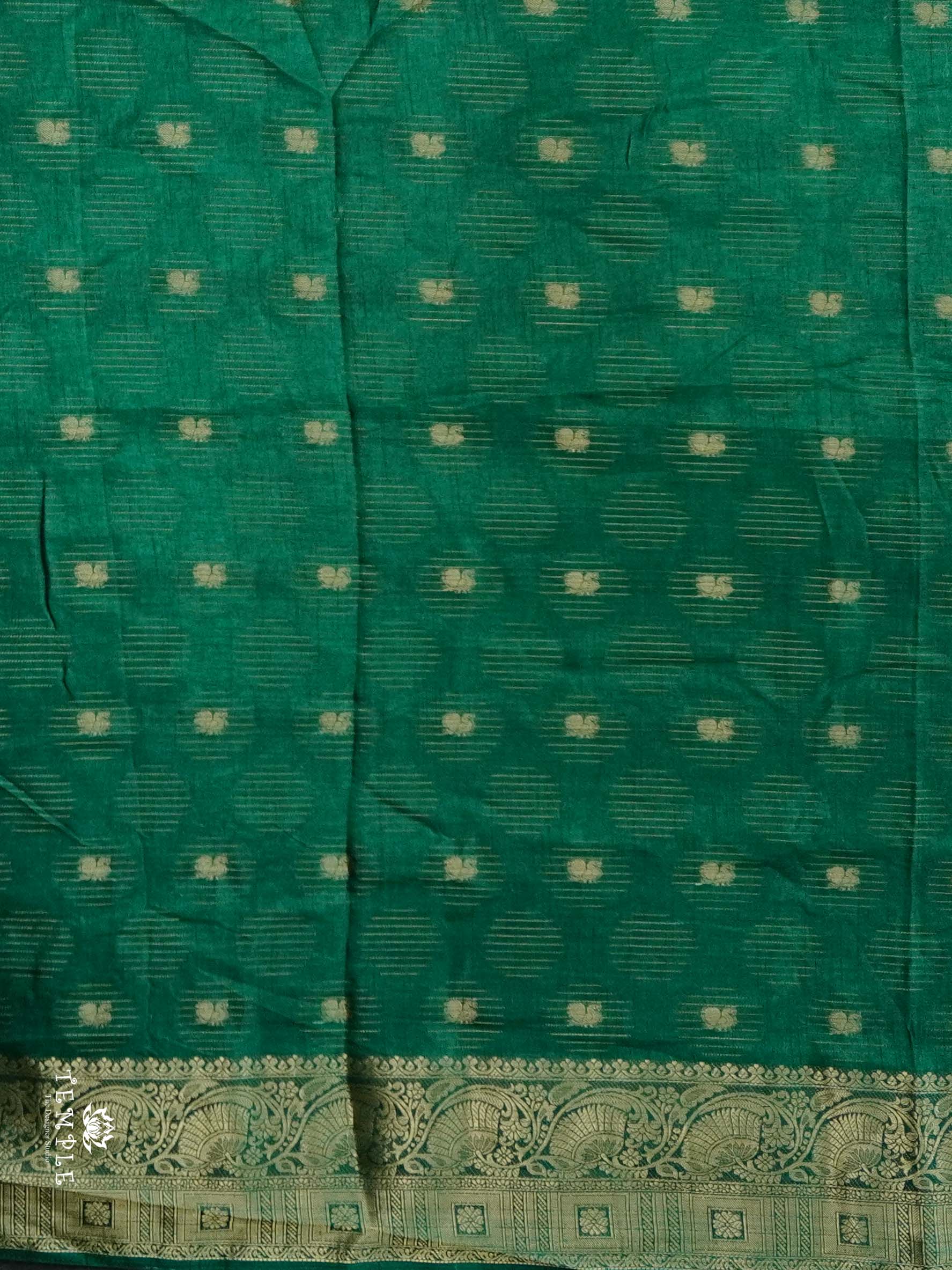 Marshmallow Saree With Kolam Prints | TTDS2500