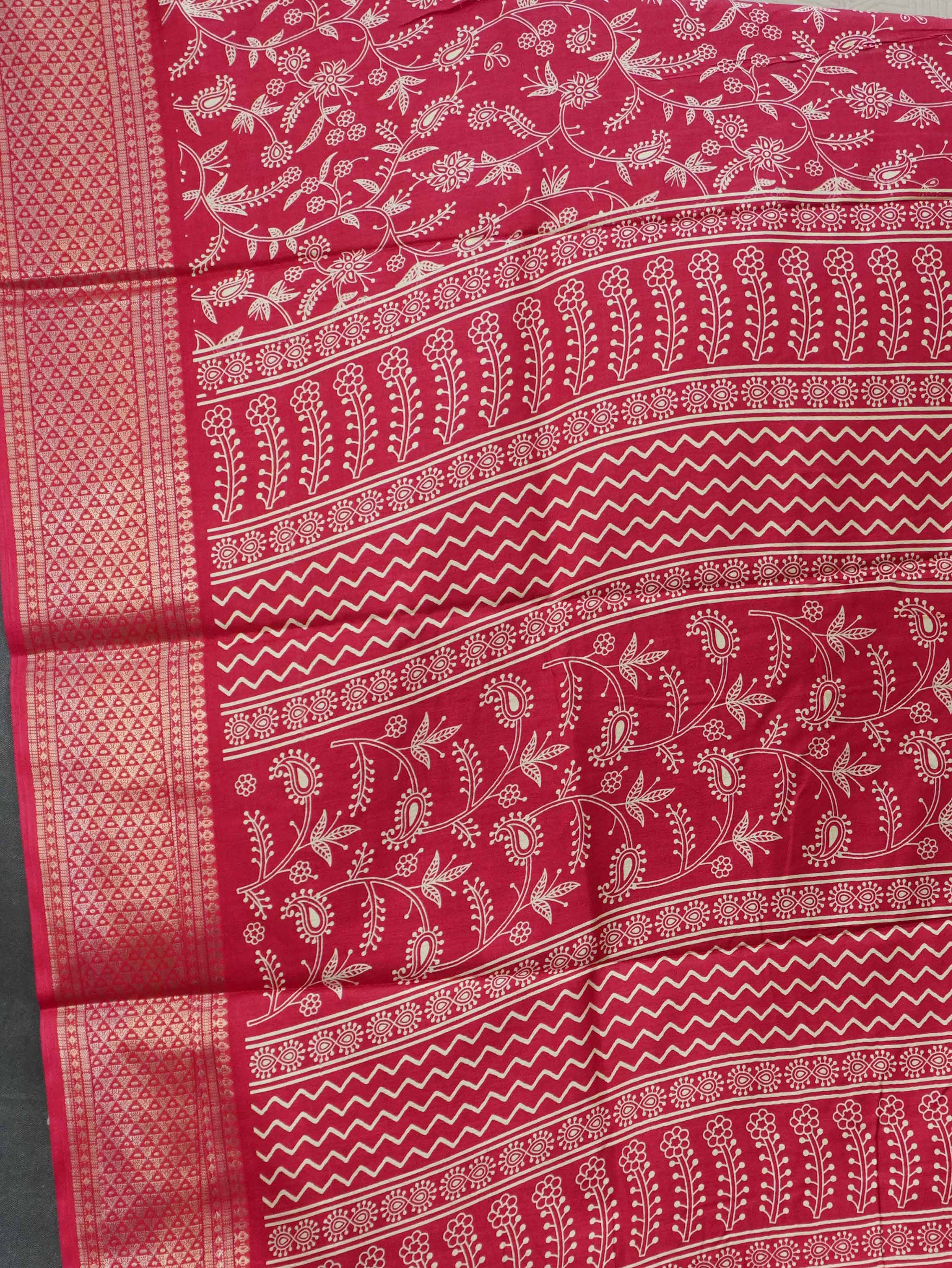 Printed Dola Saree | TTDS3428