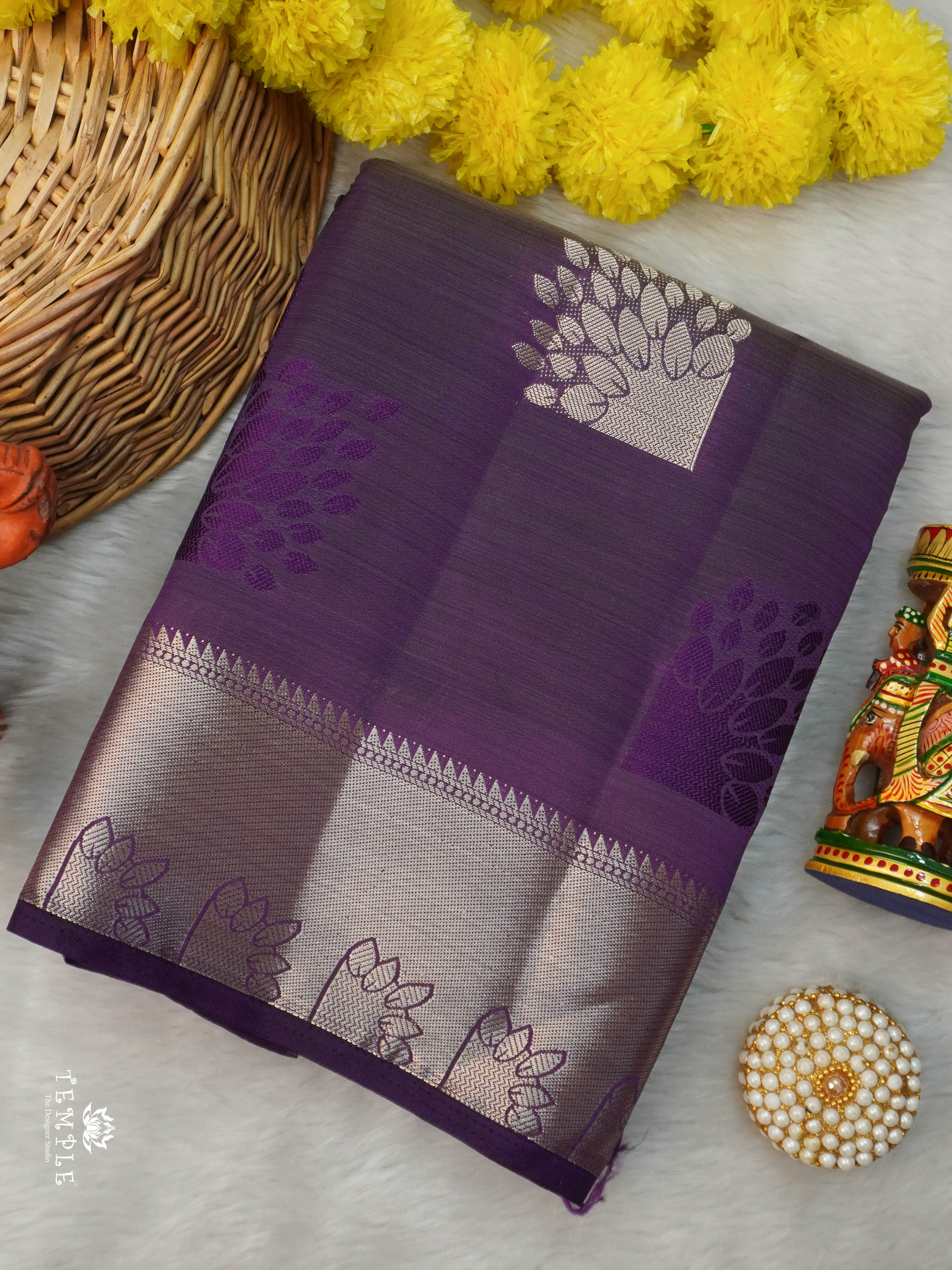Semi Tussar Silk Saree | TTDS2860