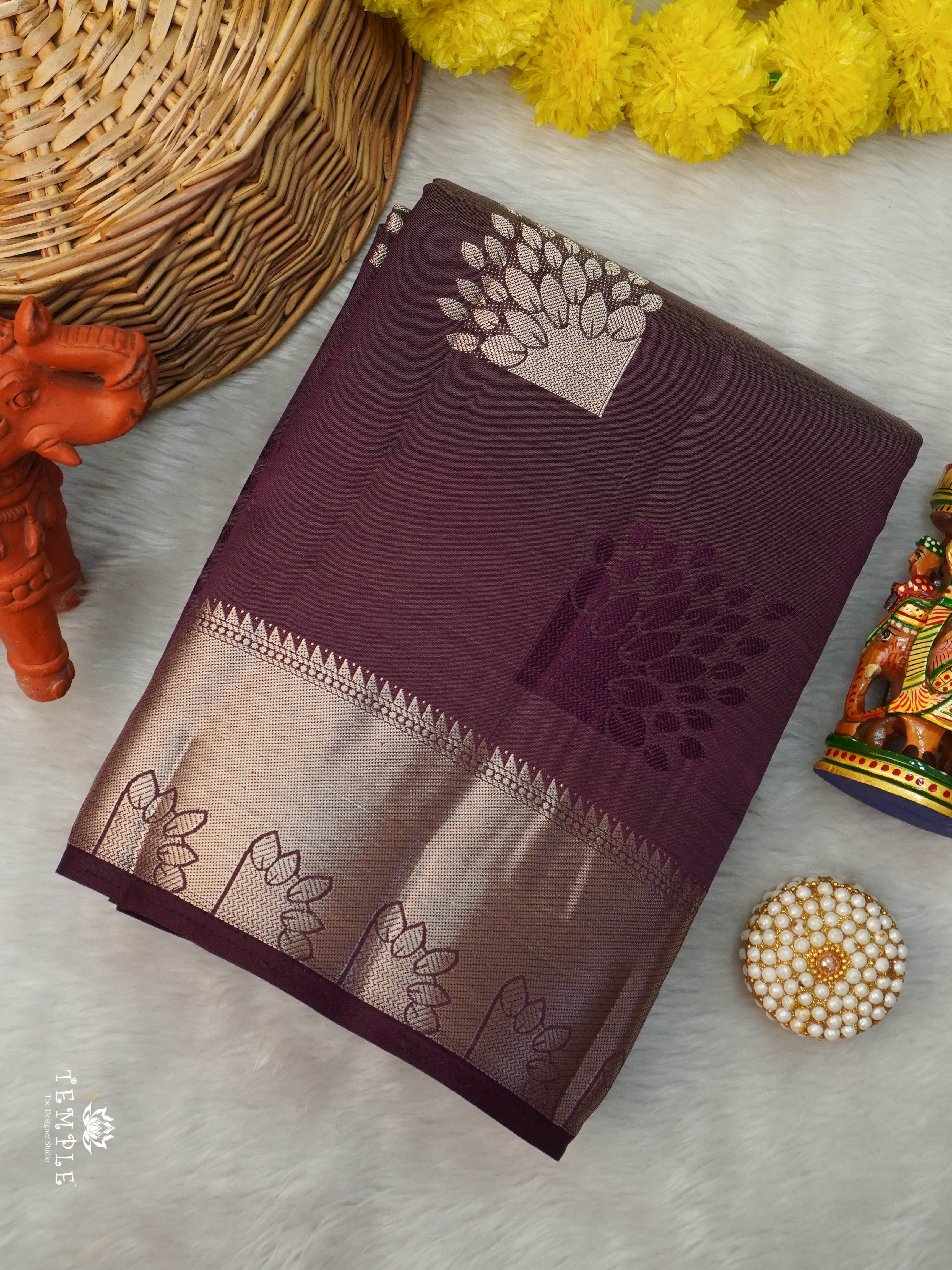 Semi Tussar Silk Saree | TTDS2860