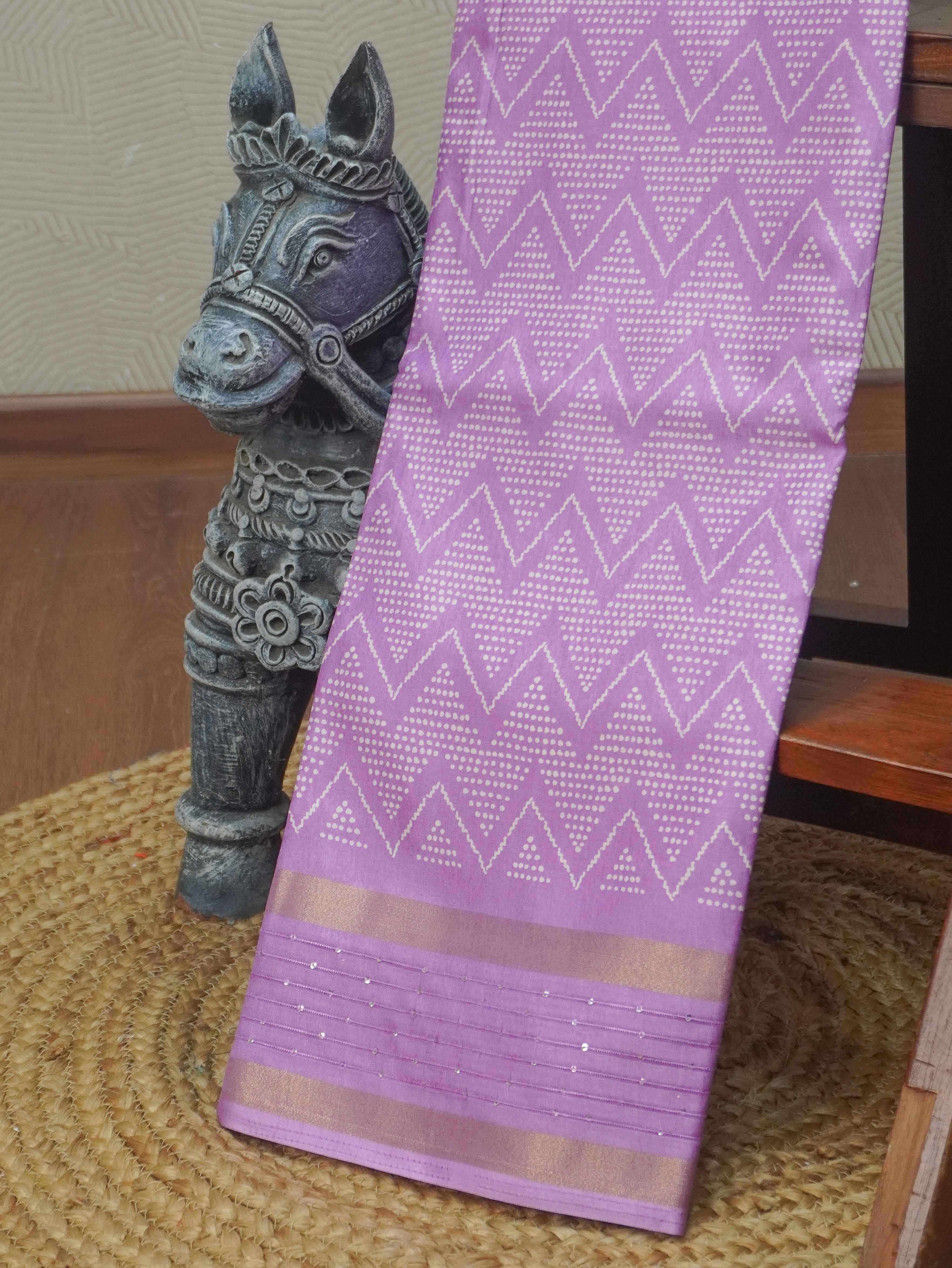 Printed Dola Saree | TTDS3433