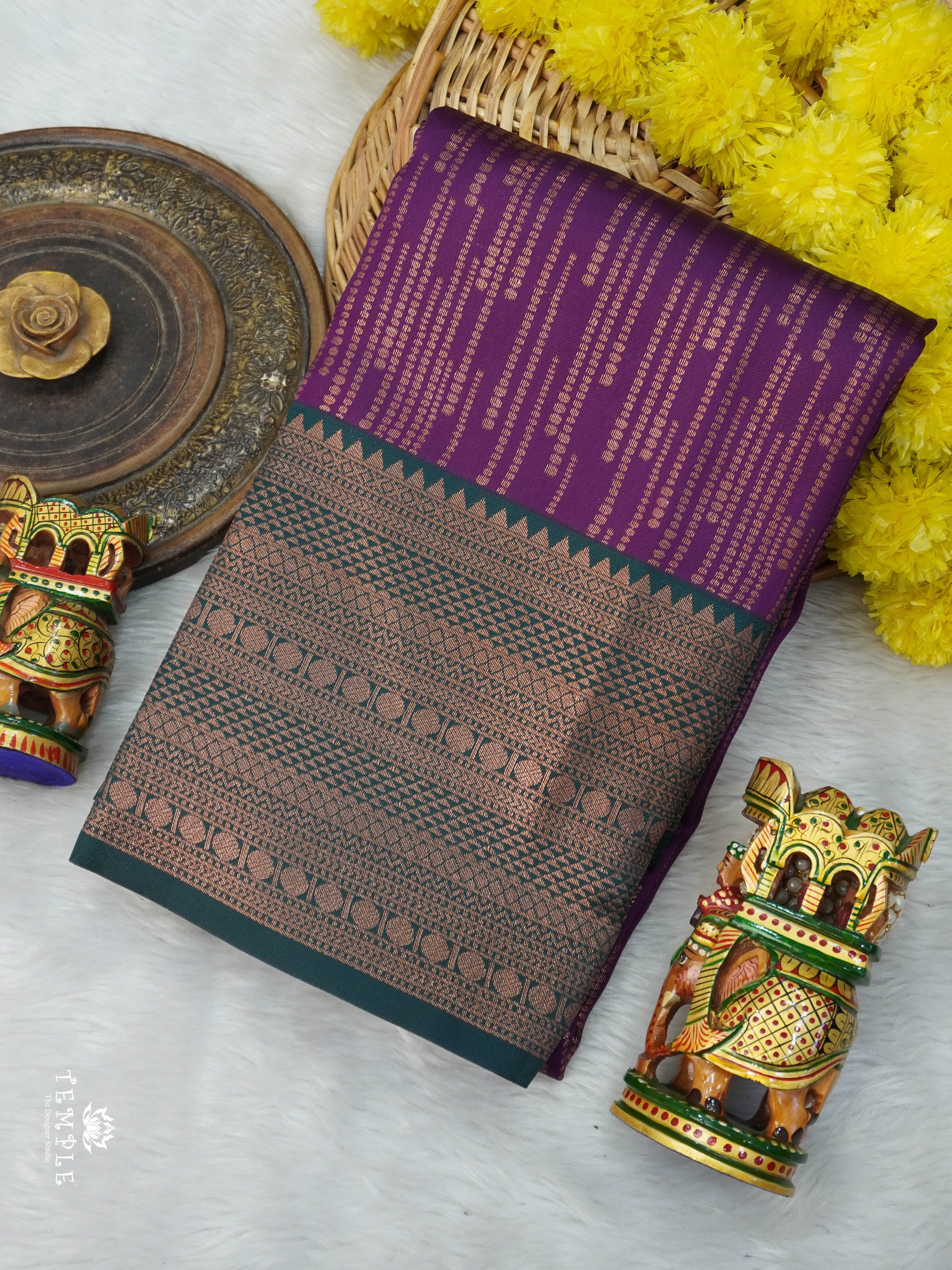 Semi Silk Saree | TTDS2996