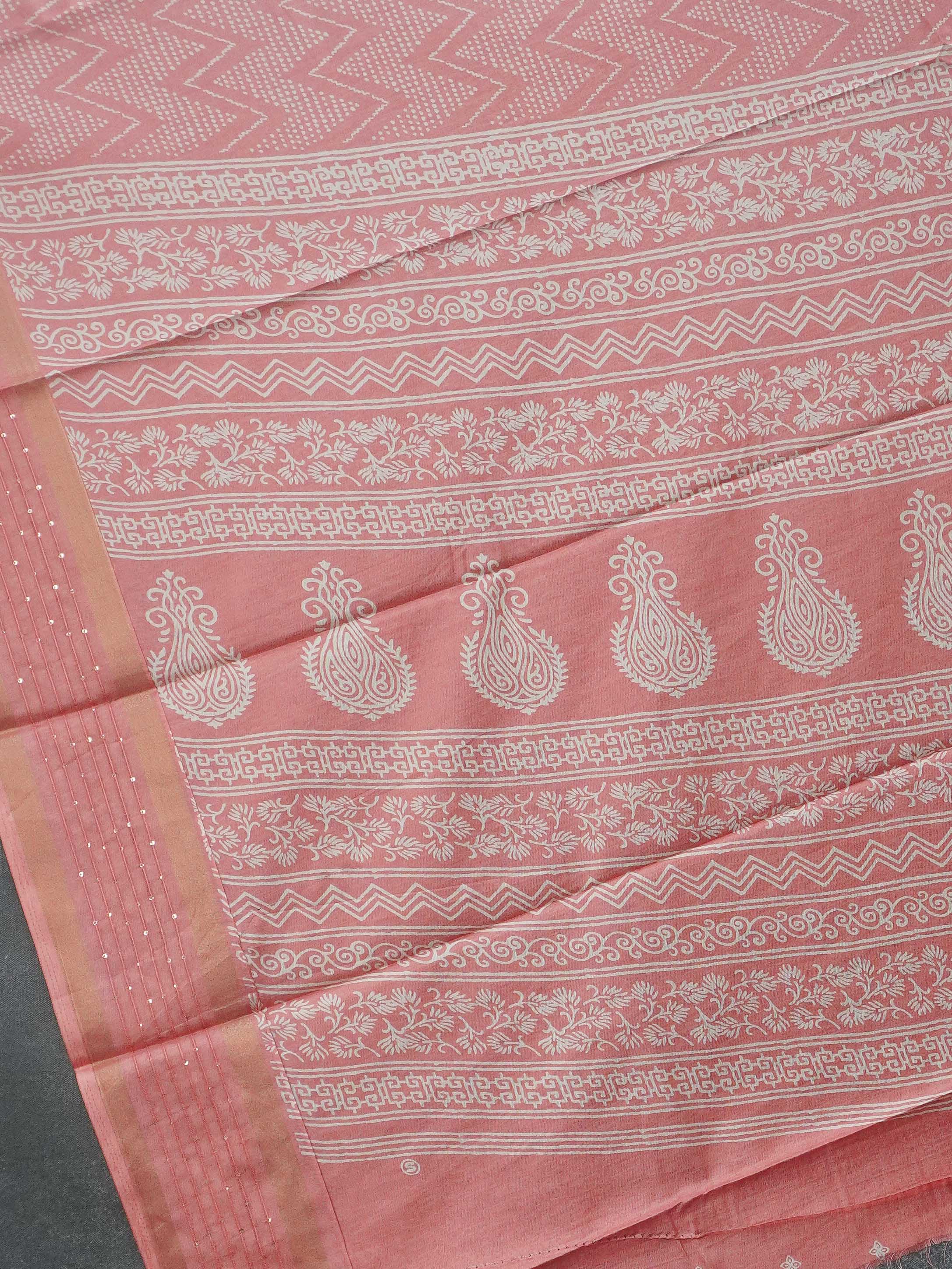 Printed Dola Saree | TTDS3433