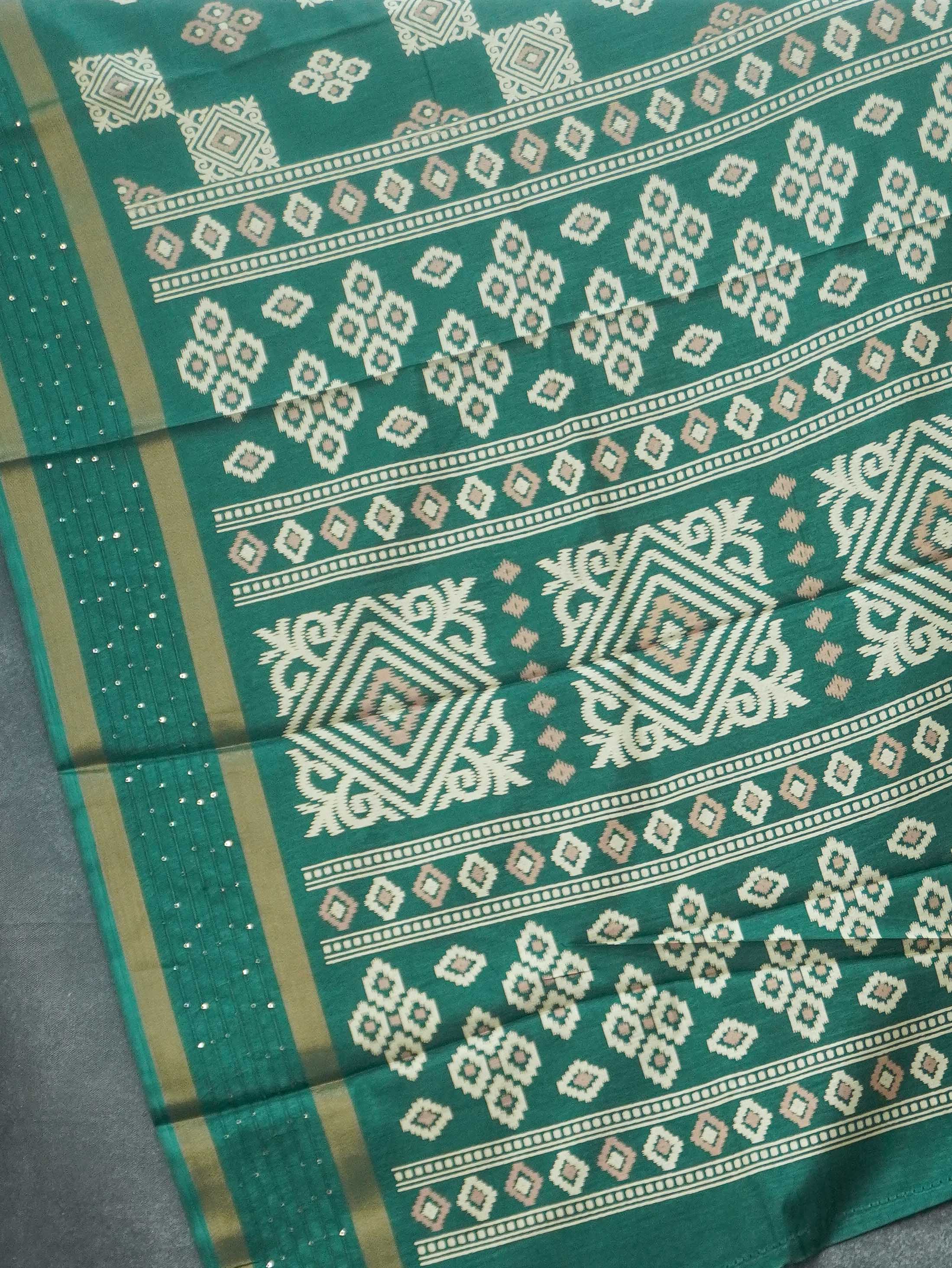 Printed Dola Saree | TTDS3431