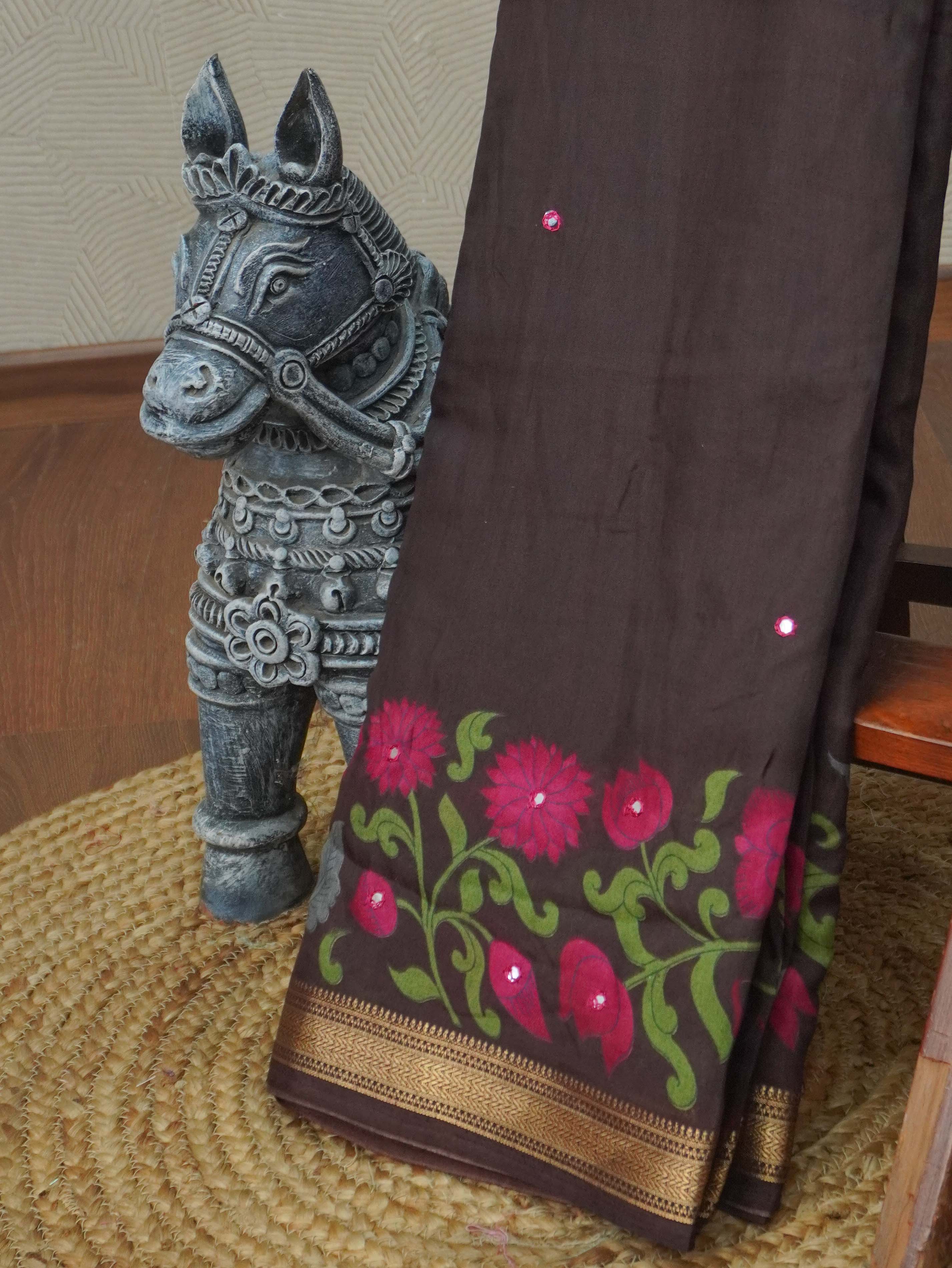 Mul Cotton Saree | TTDS3440