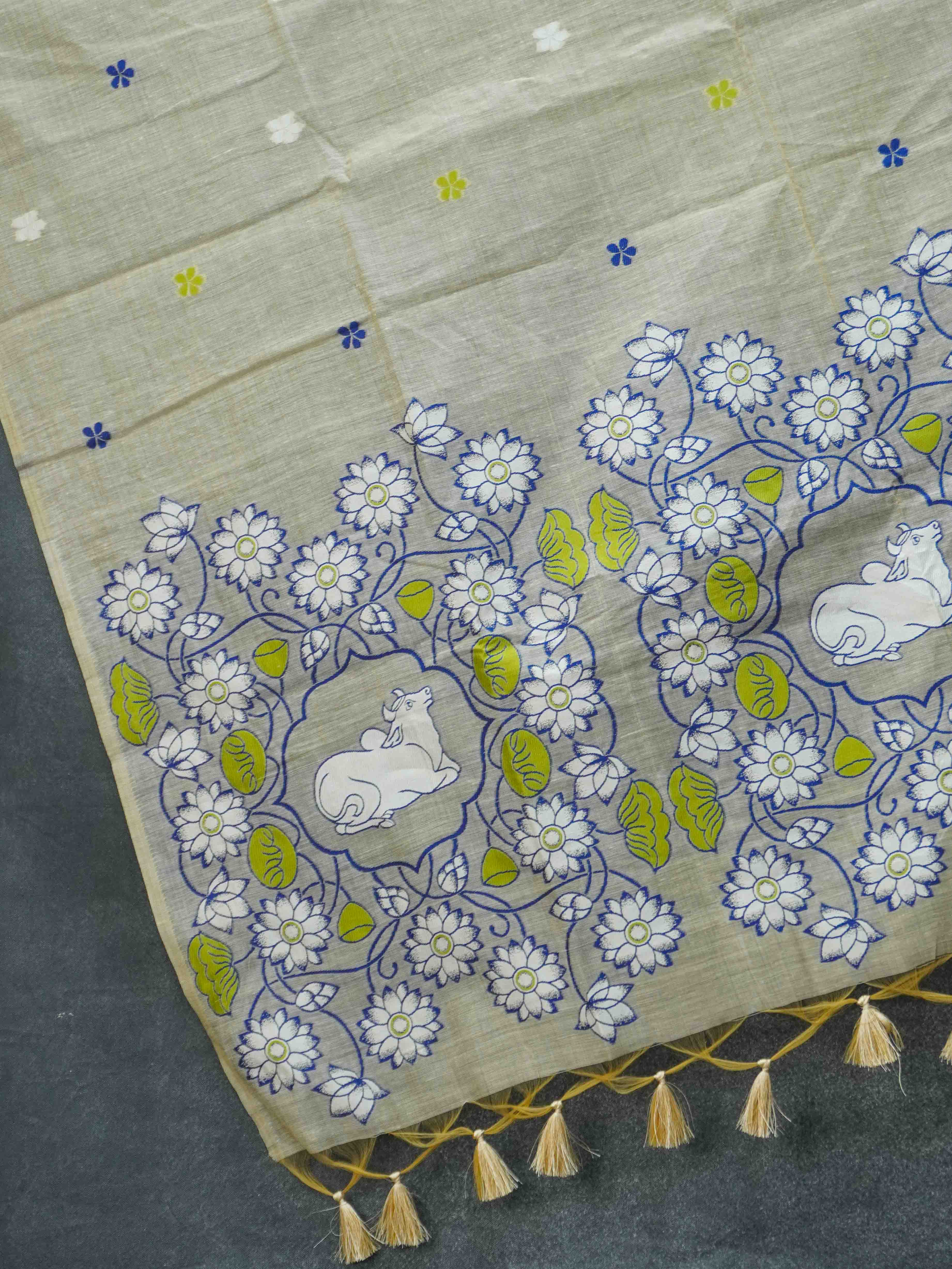 Chnaderi Cotton Saree | TTDS3441