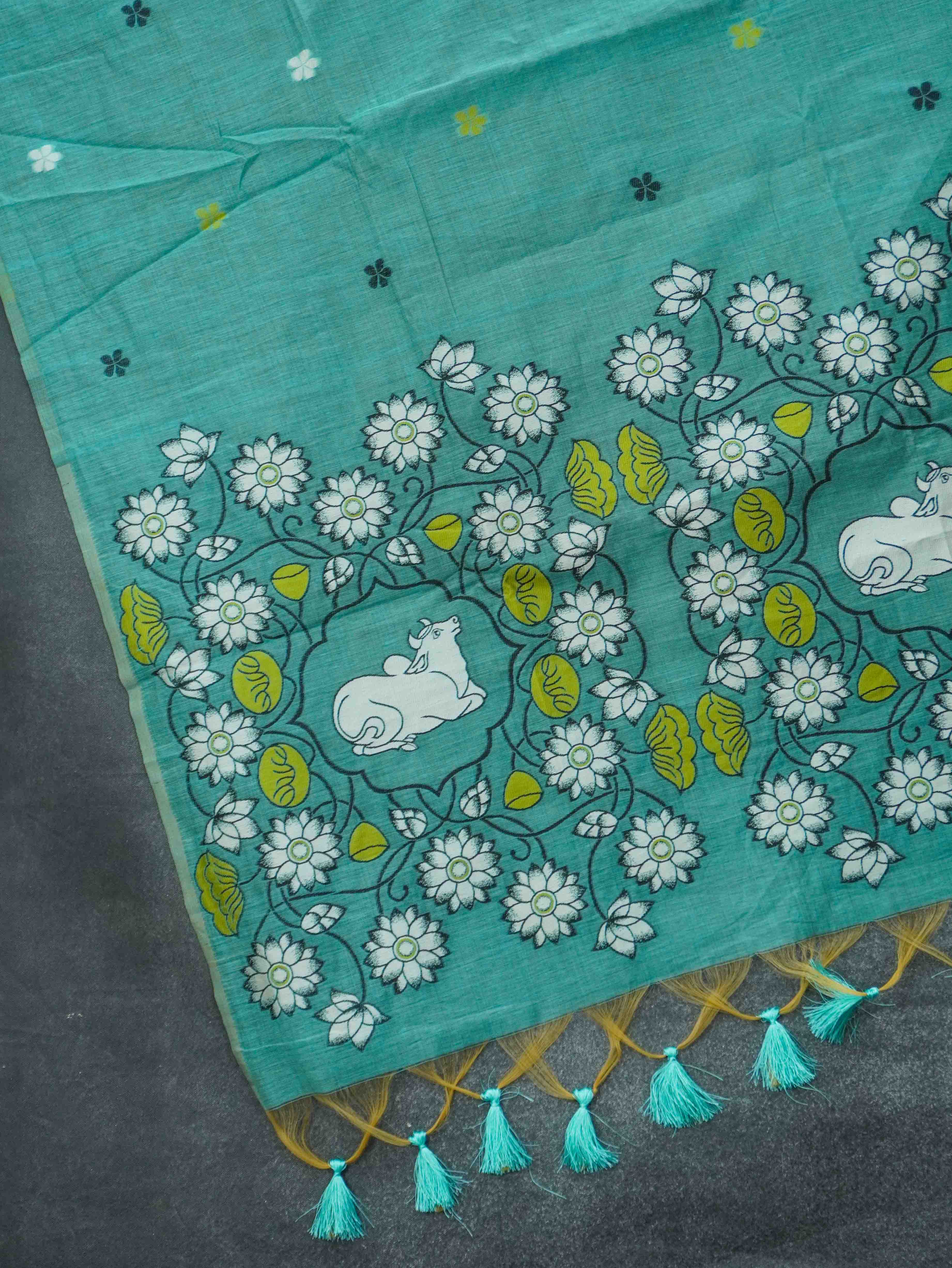 Chnaderi Cotton Saree | TTDS3441