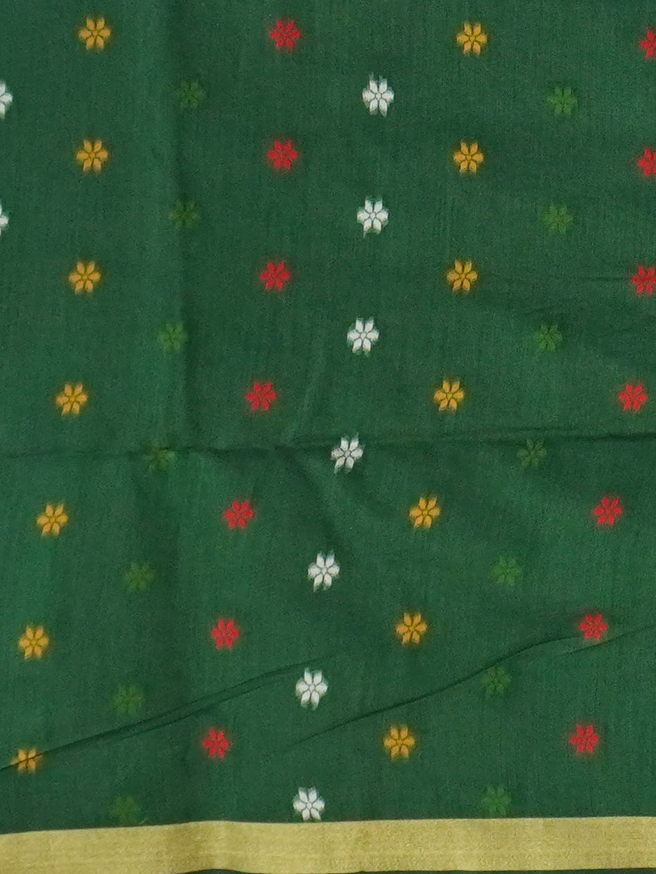 Linen Silk Saree | TTDS3436