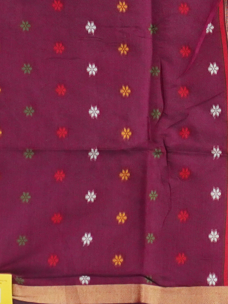 Linen Silk Saree | TTDS3436
