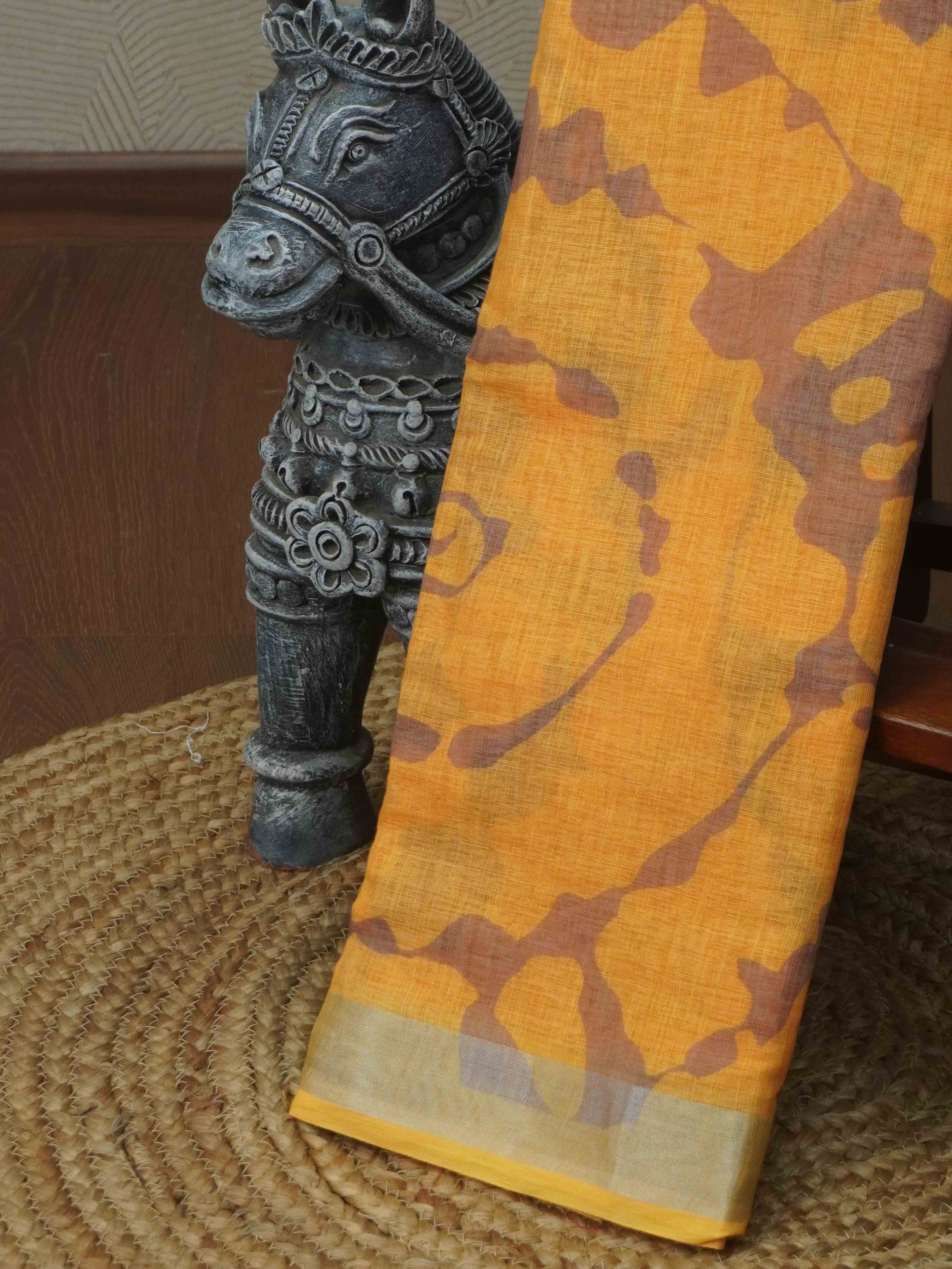 Chanderi Cotton Saree | TTDS3402