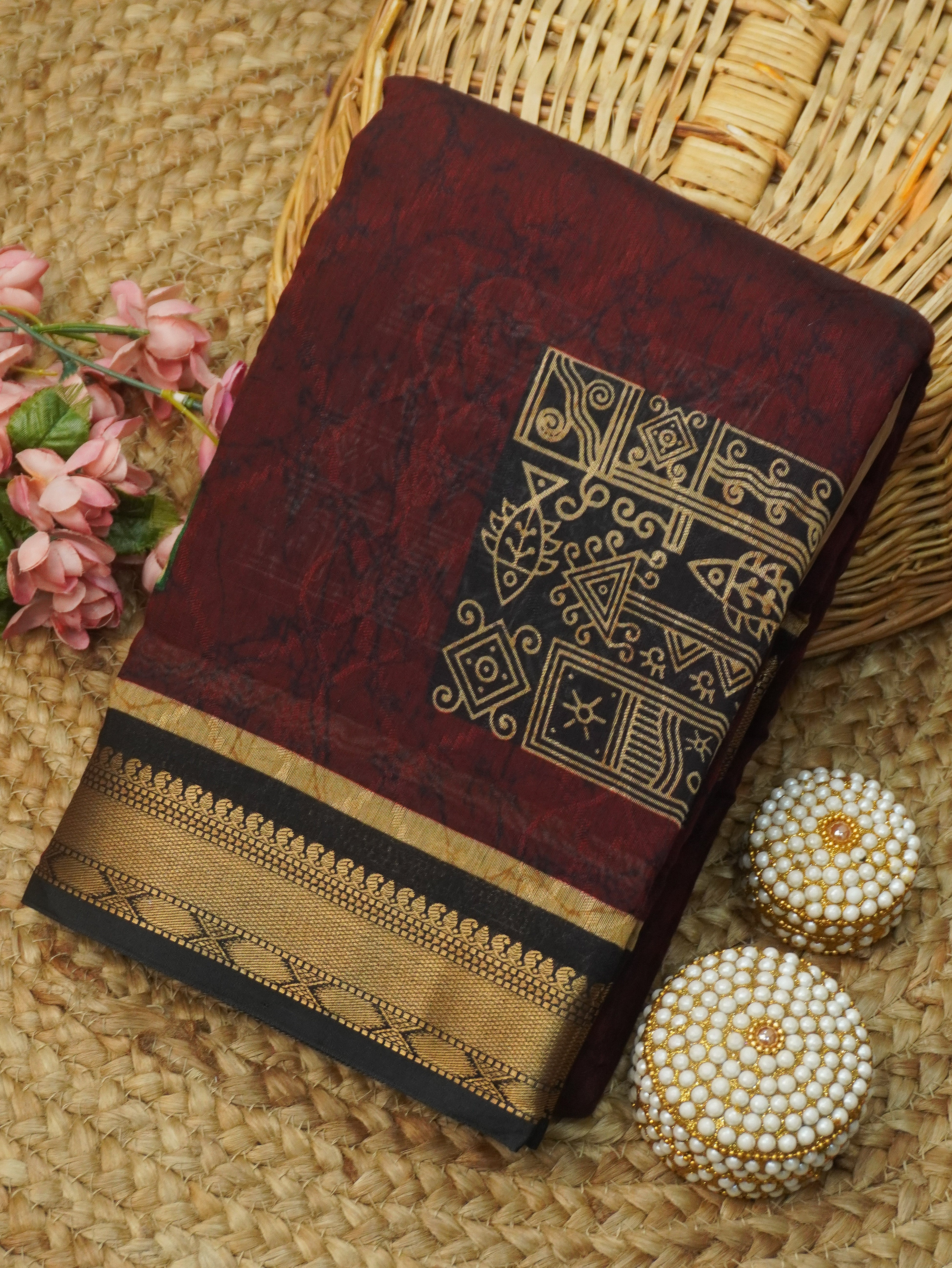 Mangalagiri Cotton Saree | TTDS3434
