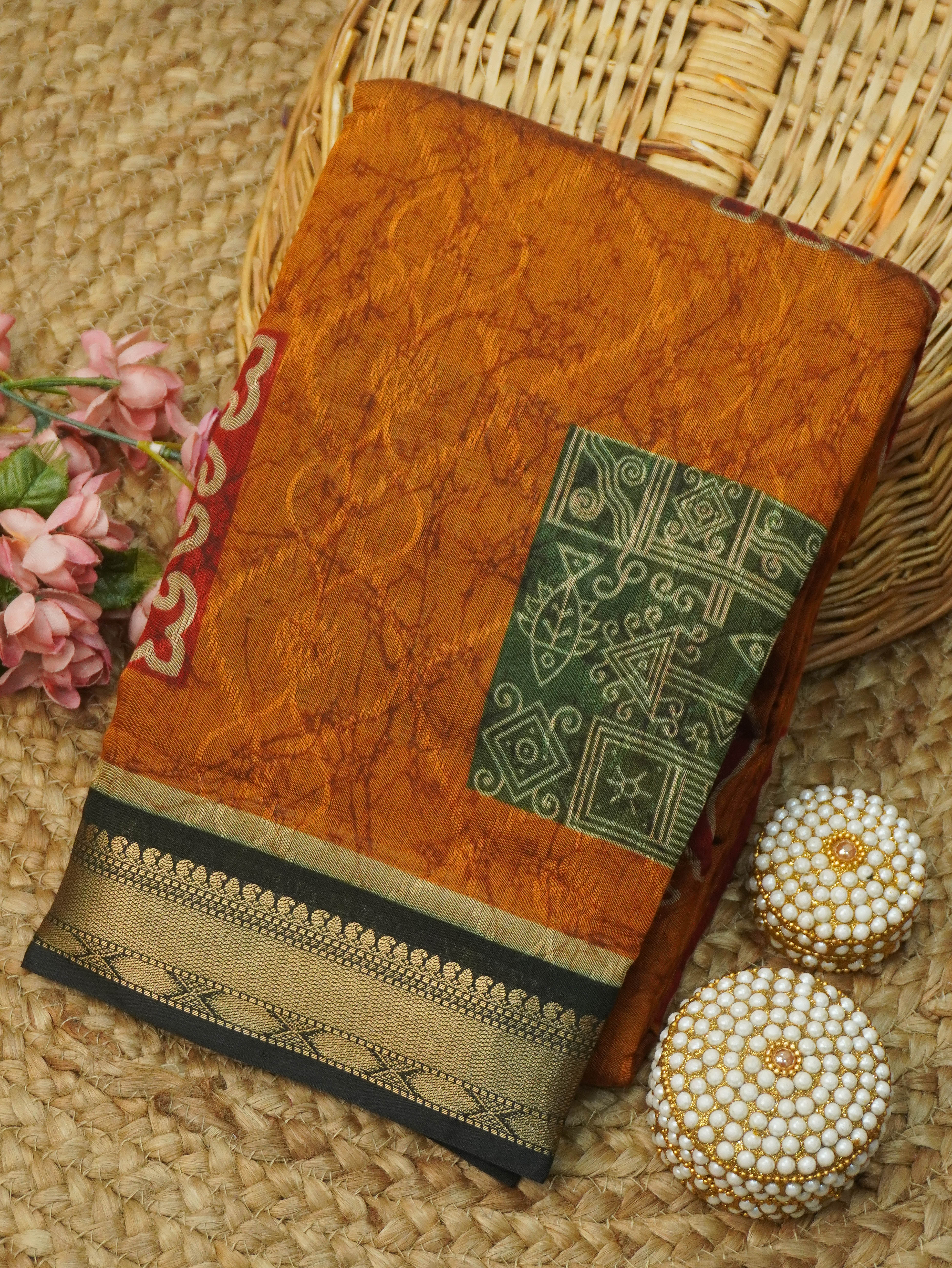 Mangalagiri Cotton Saree | TTDS3434