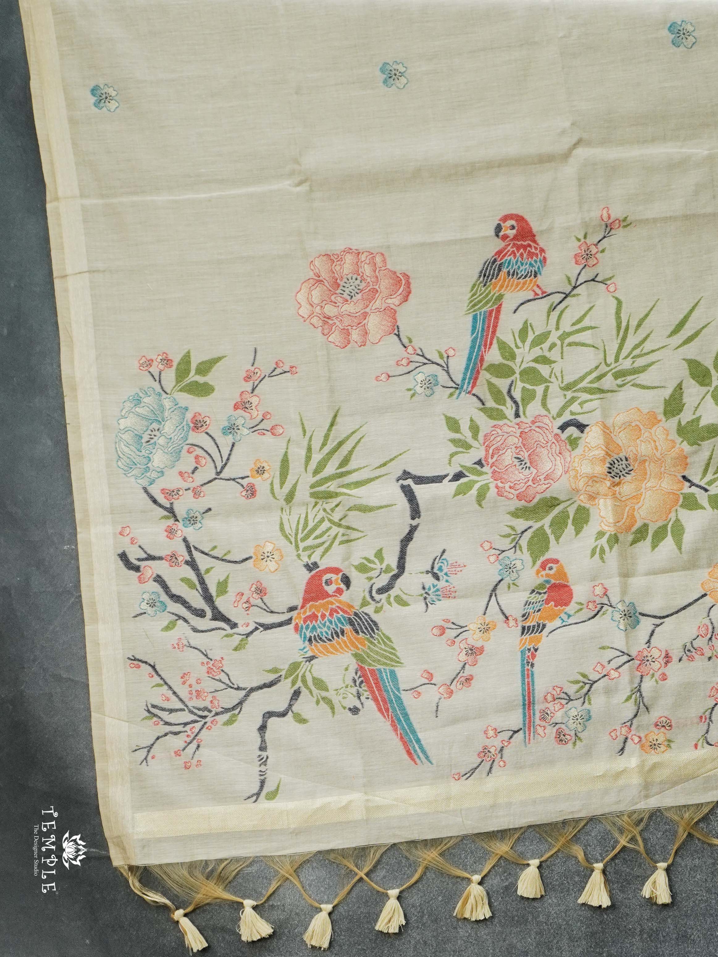 Jamdhani Silk Cotton Saree | TTDS2520